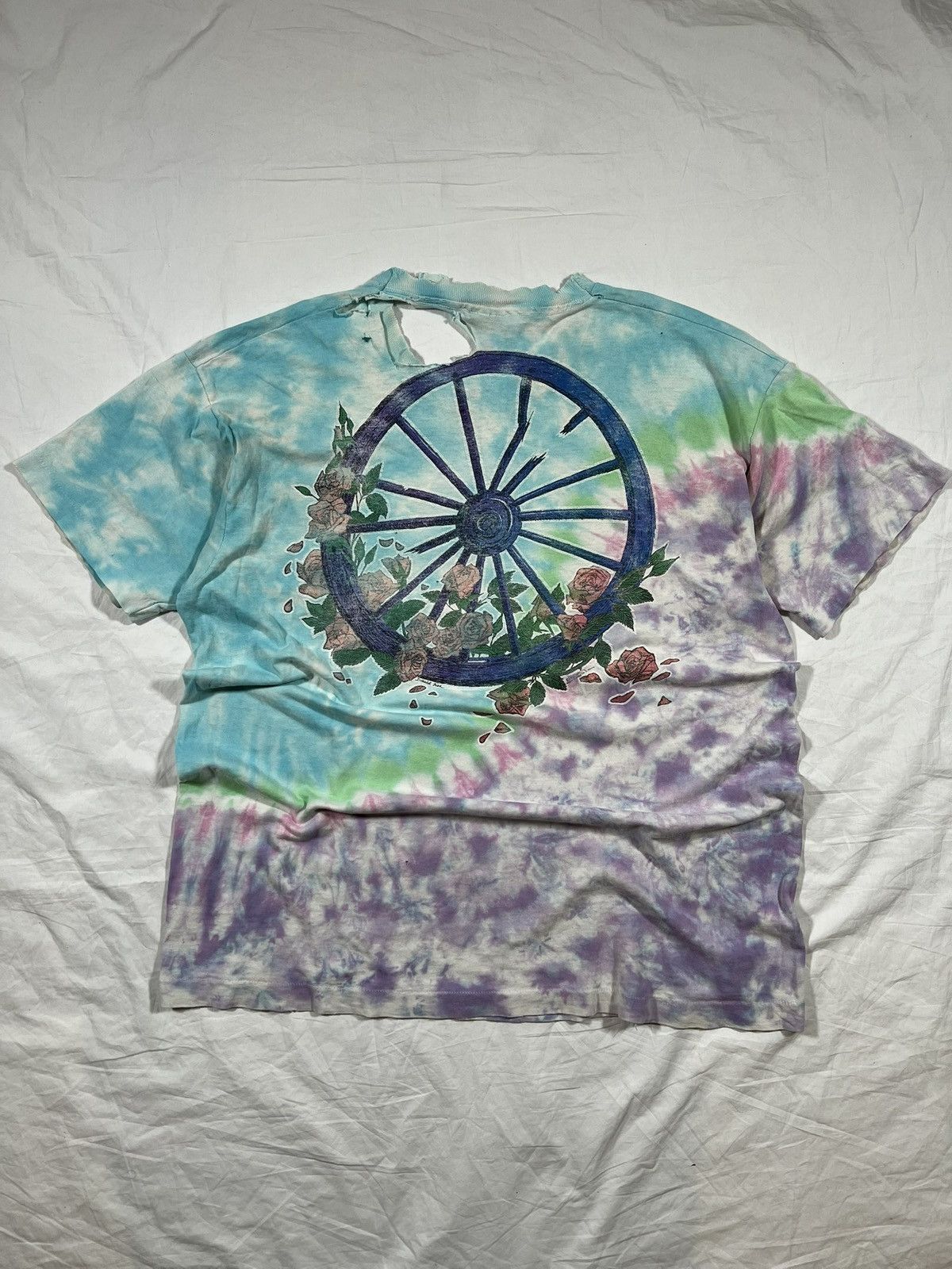 Band Tees Vintage 90s The Grateful Dead Bertha Liquid Blue Tee Thrasd Size US XL / EU 56 / 4 - 5 Thumbnail