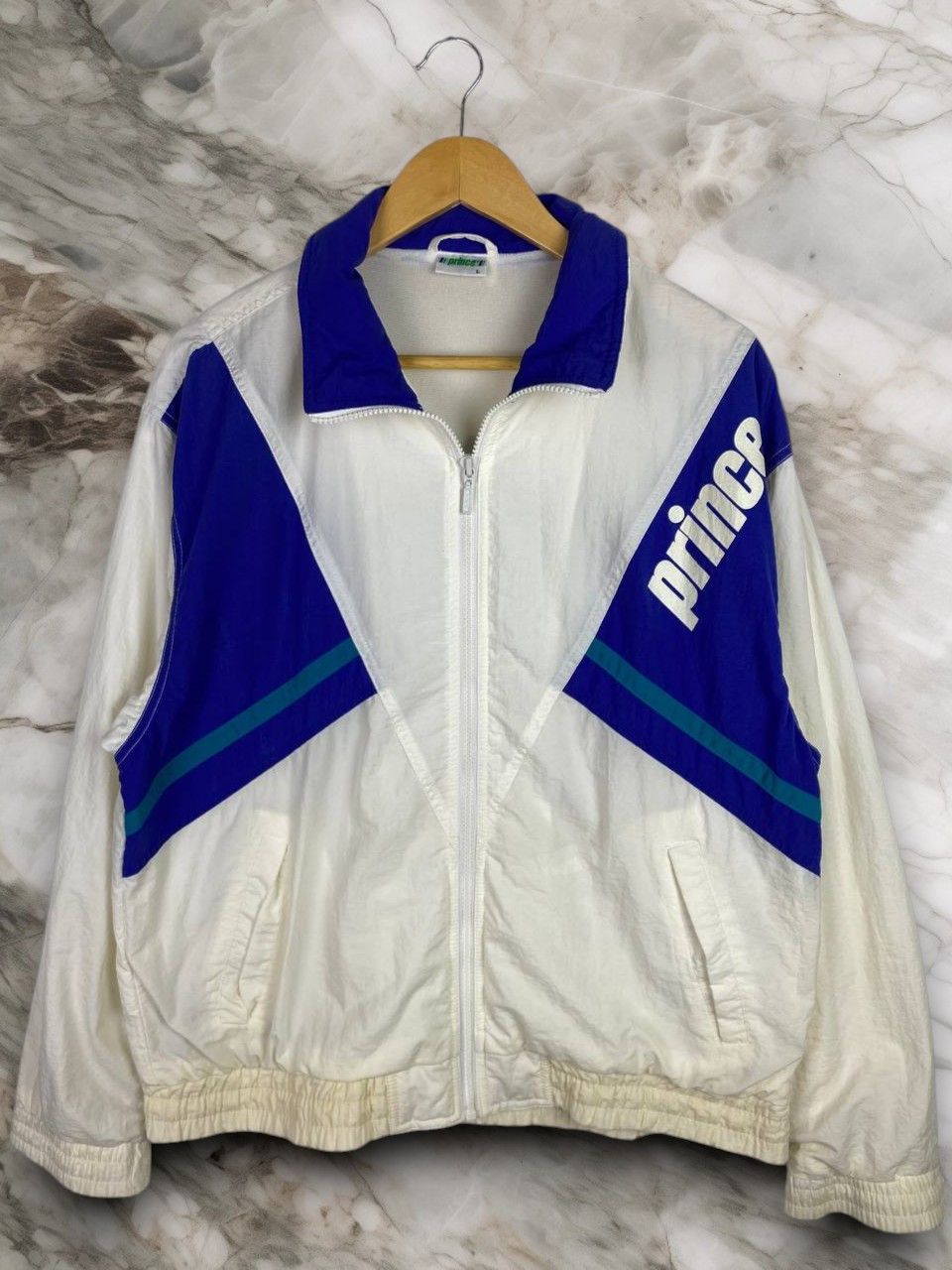 Prince vintage 90s prince light jacket nice design Size US L / EU 52-54 / 3 - 1 Thumbnail