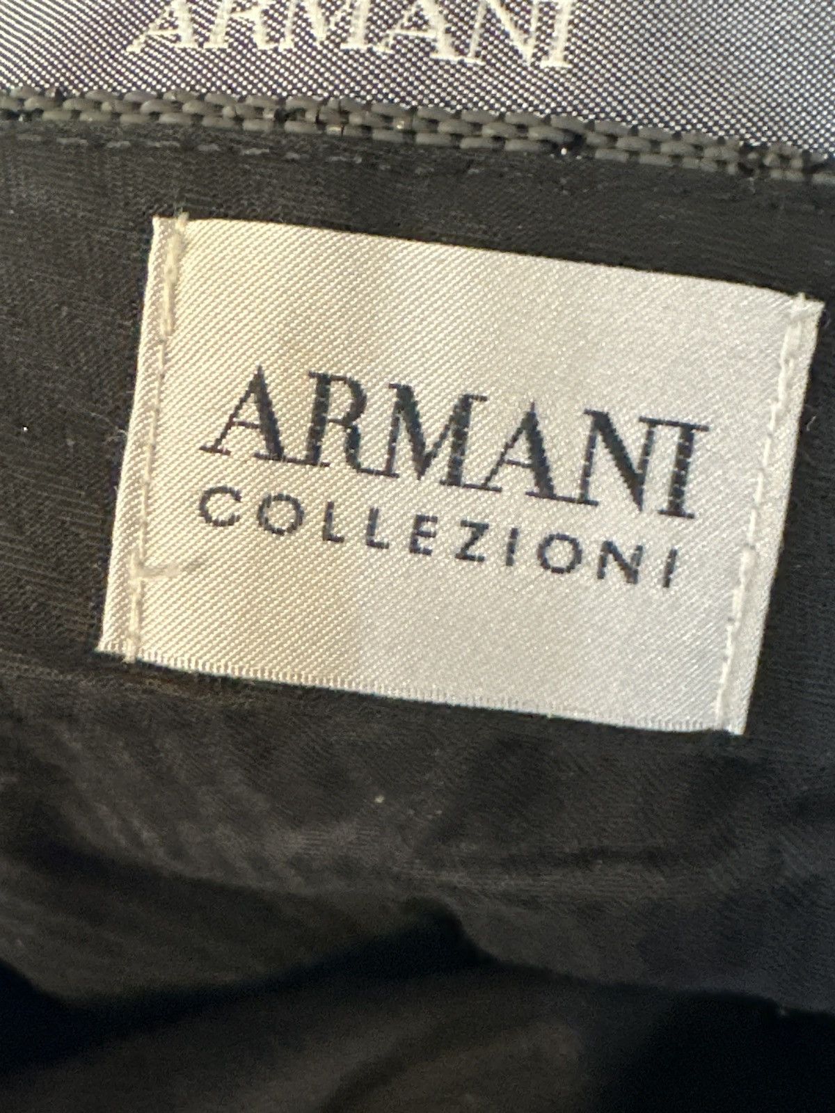 Armani Collezioni Armani Collezioni Black Dress Pants Size US 34 / EU 50 - 6 Thumbnail