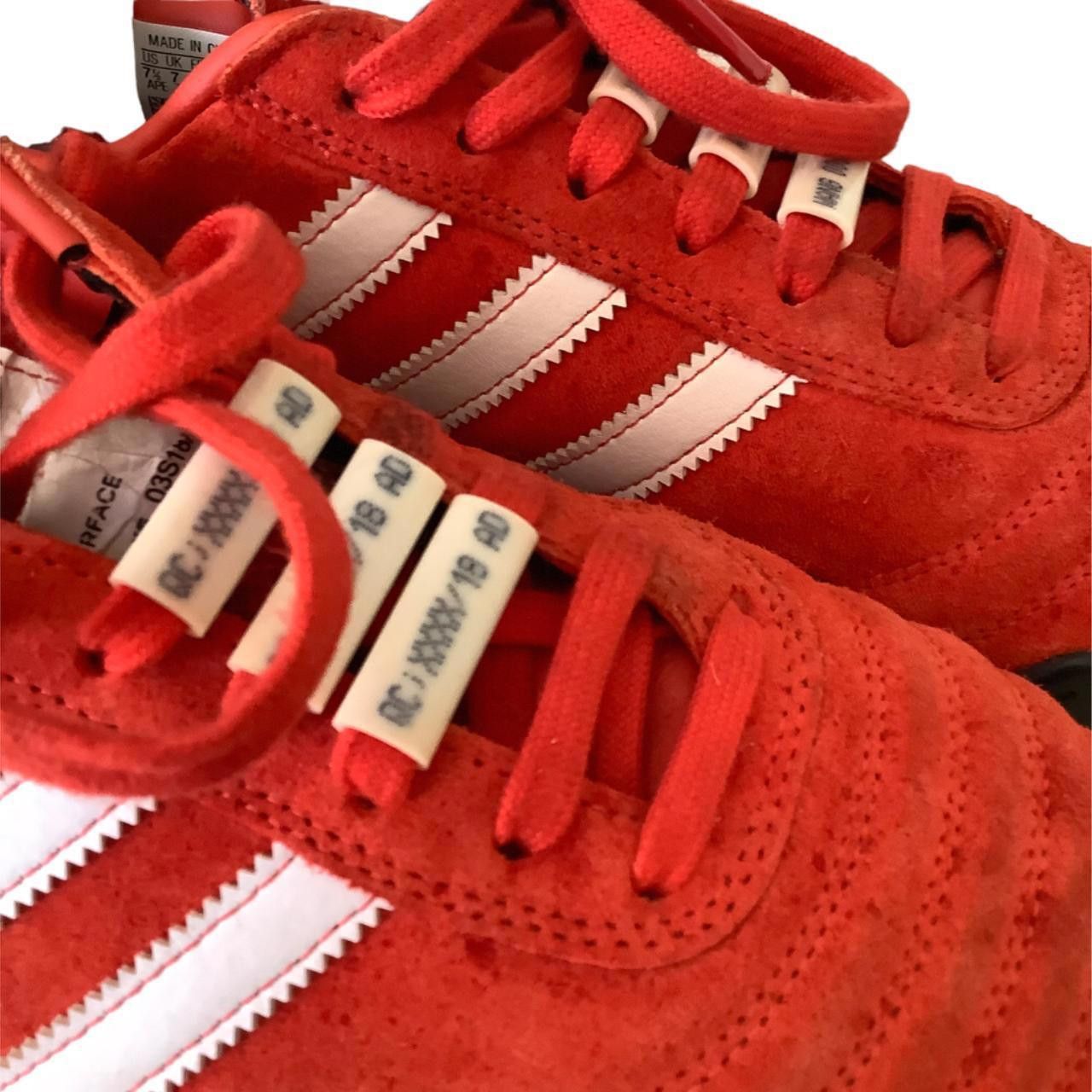 Adidas Adidas Orange Superstar Sneakers -Alexander Wang Size US 7.5 / EU 40-41 - 8 Thumbnail