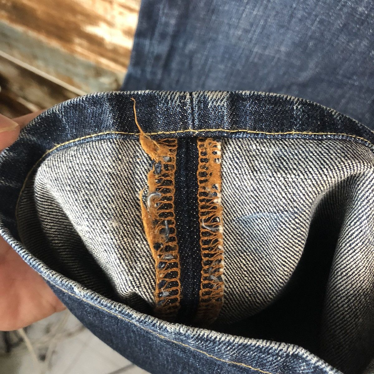Japanese Brand Uniqlo Blue vintage Denim Pants #A1412 Size US 34 / EU 50 - 11 Thumbnail