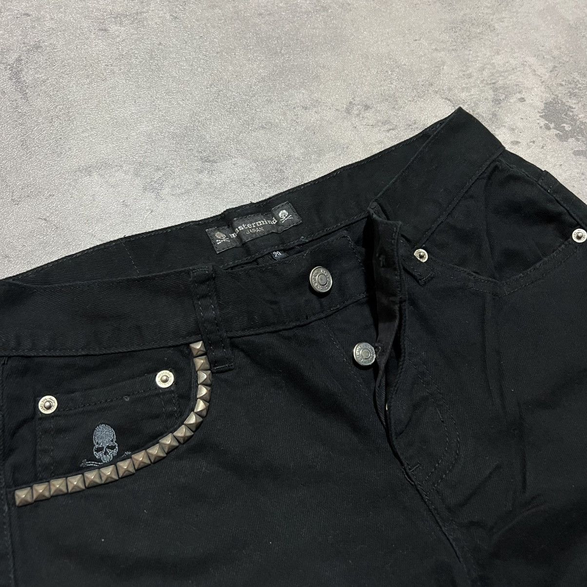 Hysteric Glamour Hysteric Glamour x Mastermind Japan Studded Jeans Size 29" - 3 Thumbnail