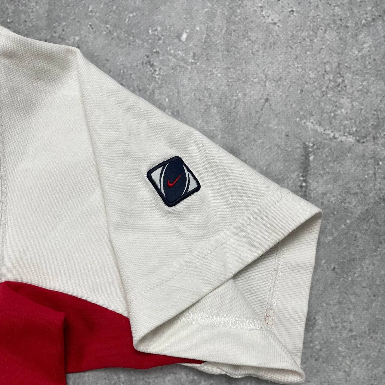 Nike × Vintage Vintage 2000s Nike England Rugby Short Sleeve Shirt Size US S / EU 44-46 / 1 - 18 Thumbnail