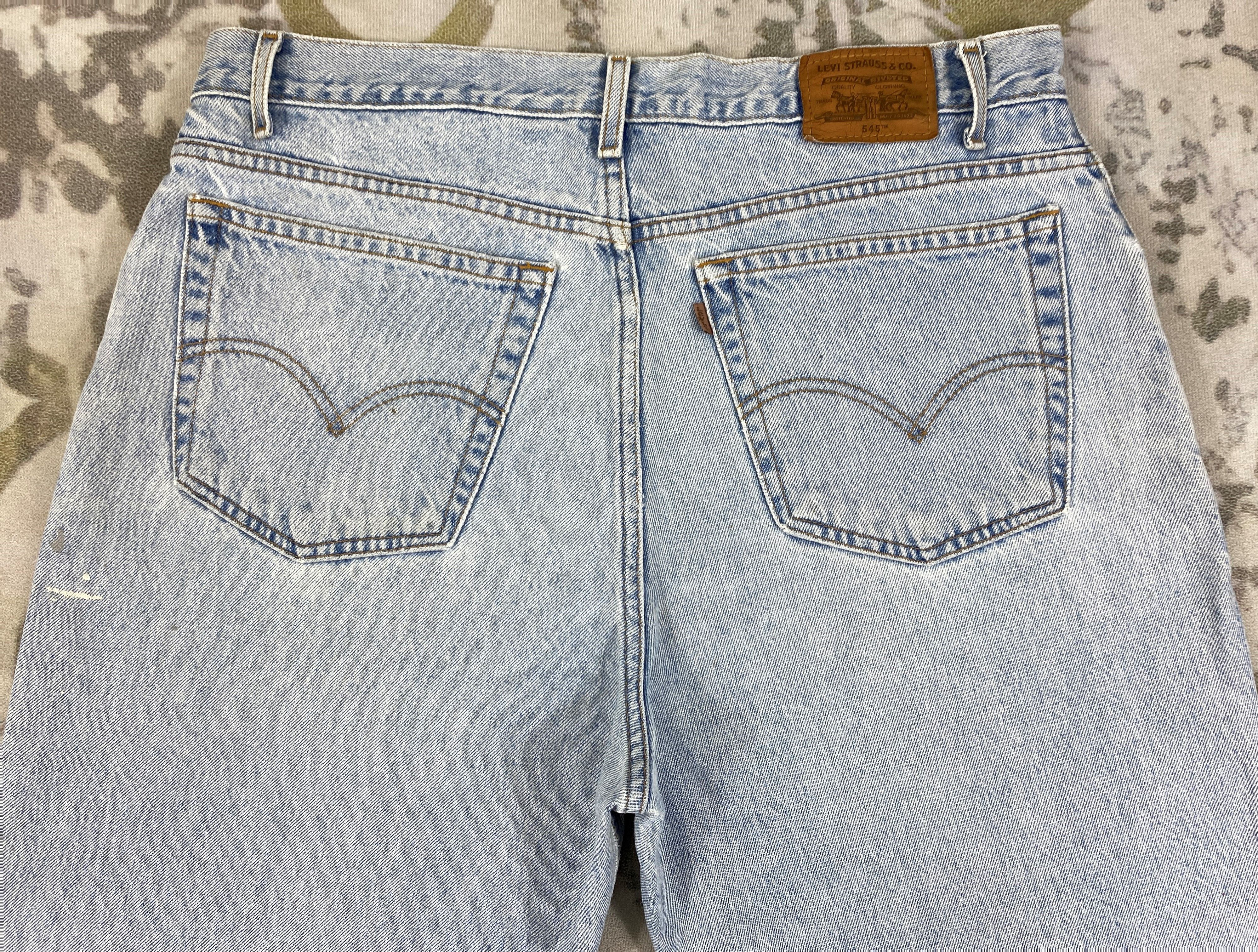 Levi's Light Wash Vintage Levi's 545 Jeans 37x30 Denim -JN1807 Size US 37 - 4 Thumbnail