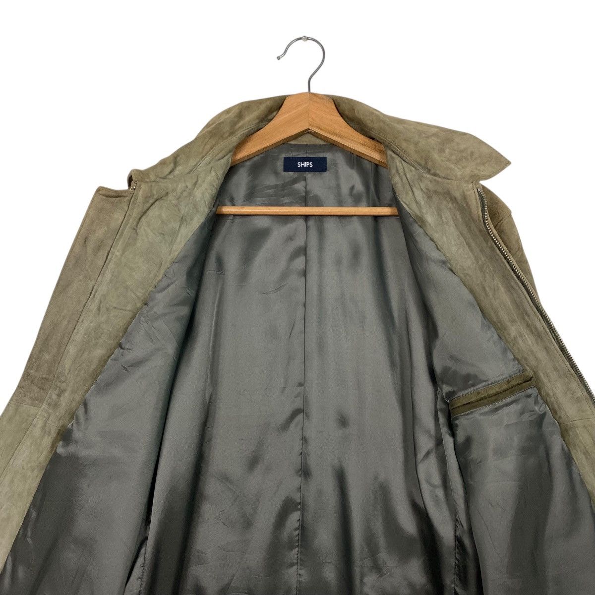 SHIPS SHIPS JAPAN SUEDE LEATHER JACKET Size US M / EU 48-50 / 2 - 12 Thumbnail