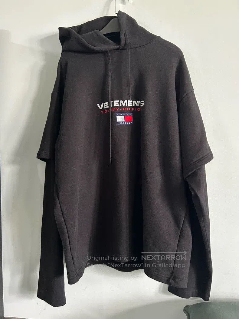 Vetements Vetements Fake Two-Piece Hoodie Size US S / EU 44-46 / 1 - 1 Thumbnail