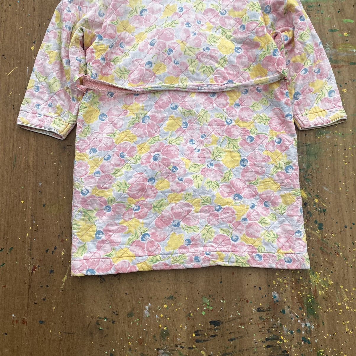 Givenchy Vintage Givenchy Floral Pyjamas Bathrobe Size M / US 6-8 / IT 42-44 - 10 Thumbnail