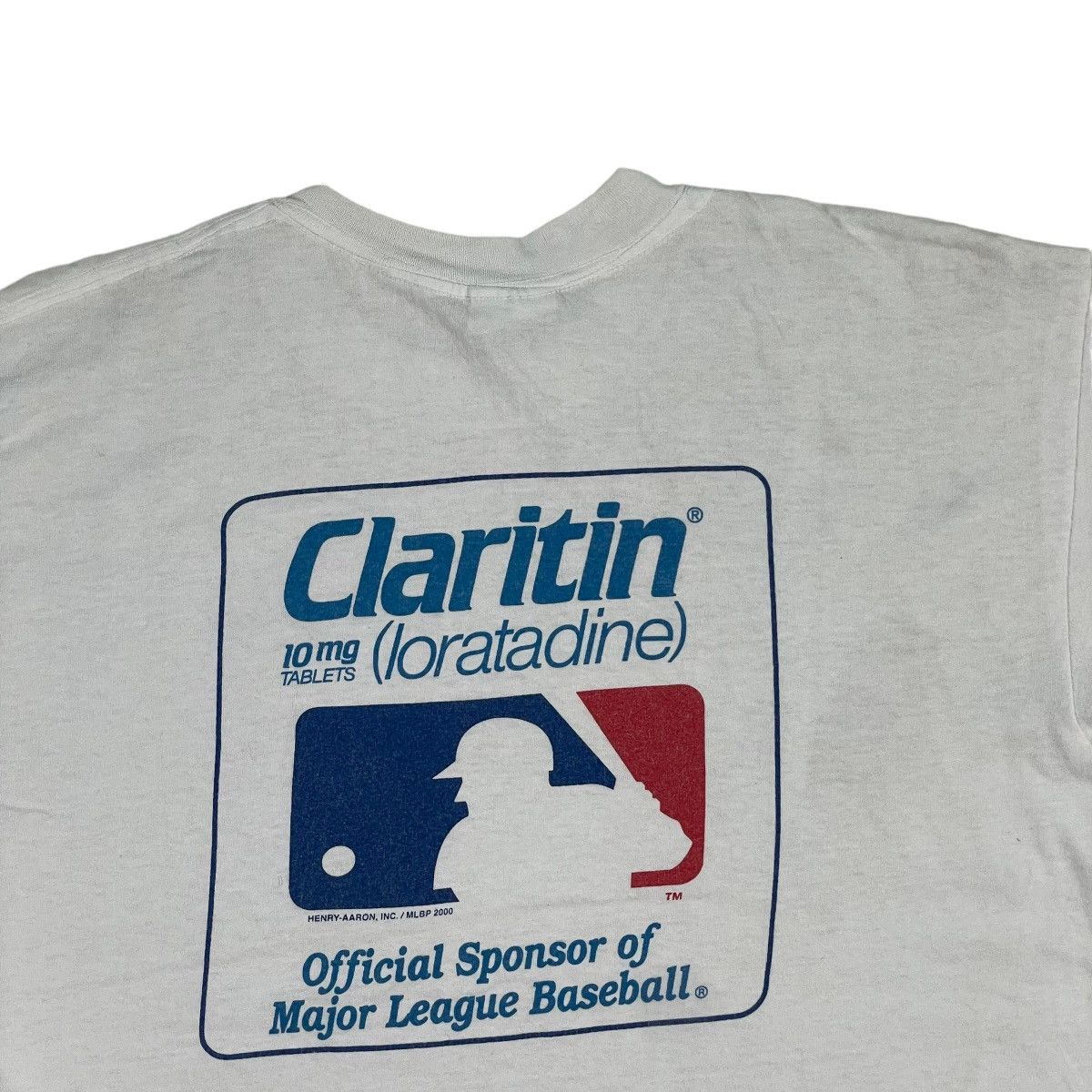MLB VTG 2000 MLBP Claritin Official Sponsor Tee Size US M / EU 48-50 / 2 - 10 Thumbnail