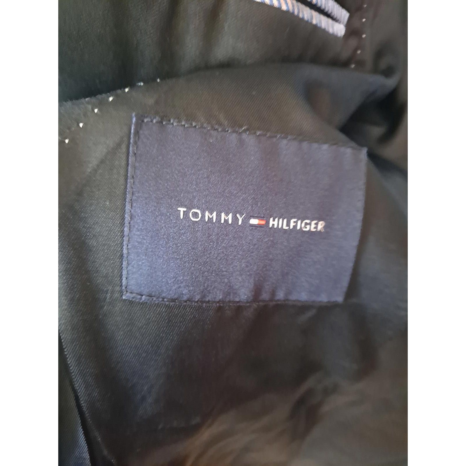 Tommy Hilfiger Tommy Hilfiger Black 2 Button Blazer Size 38R - 6 Thumbnail