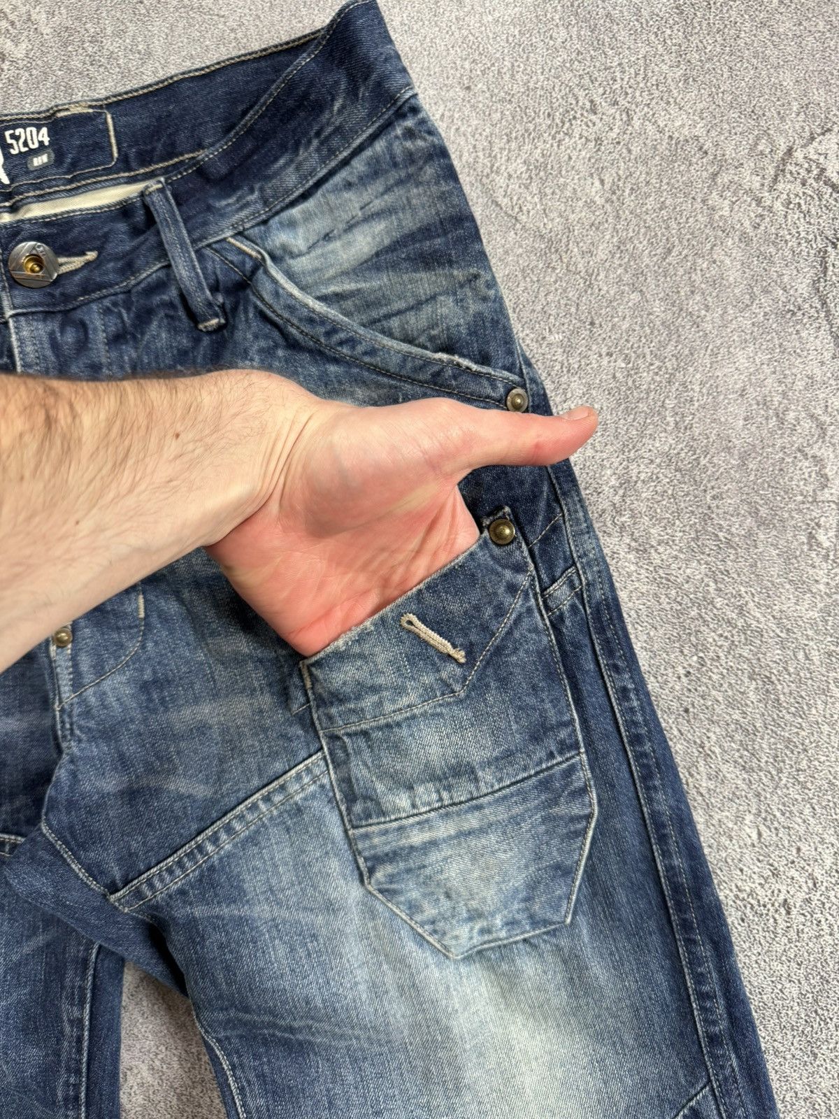 G-Star G star raw 30/30 skiff cargo 3D tapered denim pant trouser Size US 30 / EU 46 - 5 Thumbnail