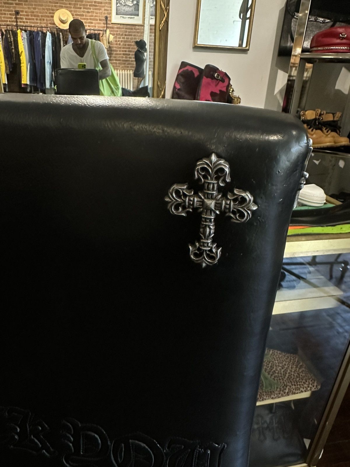 Chrome Hearts CHROME HEARTS VIP EXECUTIVE GAMING CROSS PATCH CHAIR Size ONE SIZE - 14 Thumbnail