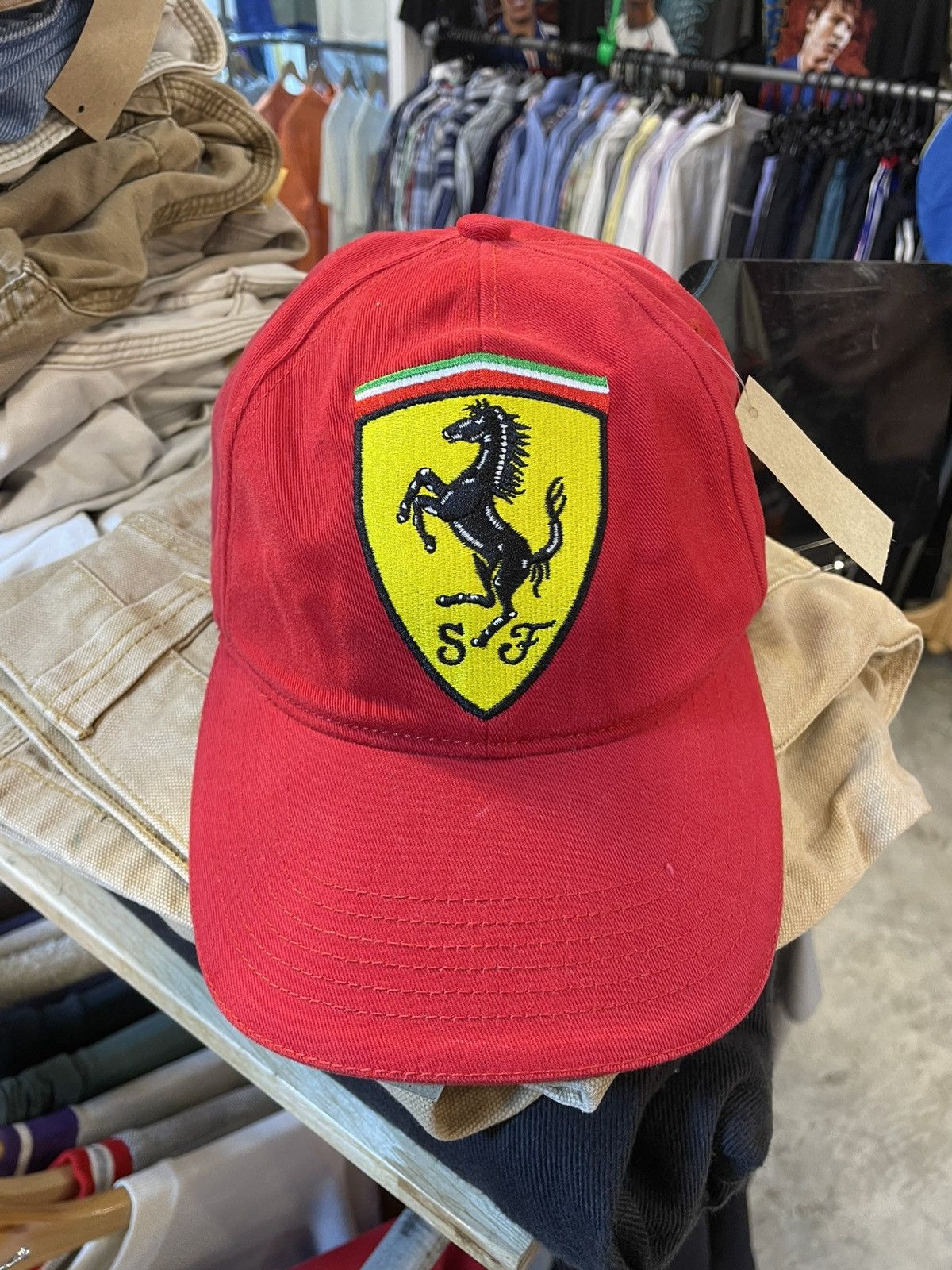 Ferrari Vintage F1 Ferrari Cap Size ONE SIZE - 2 Thumbnail