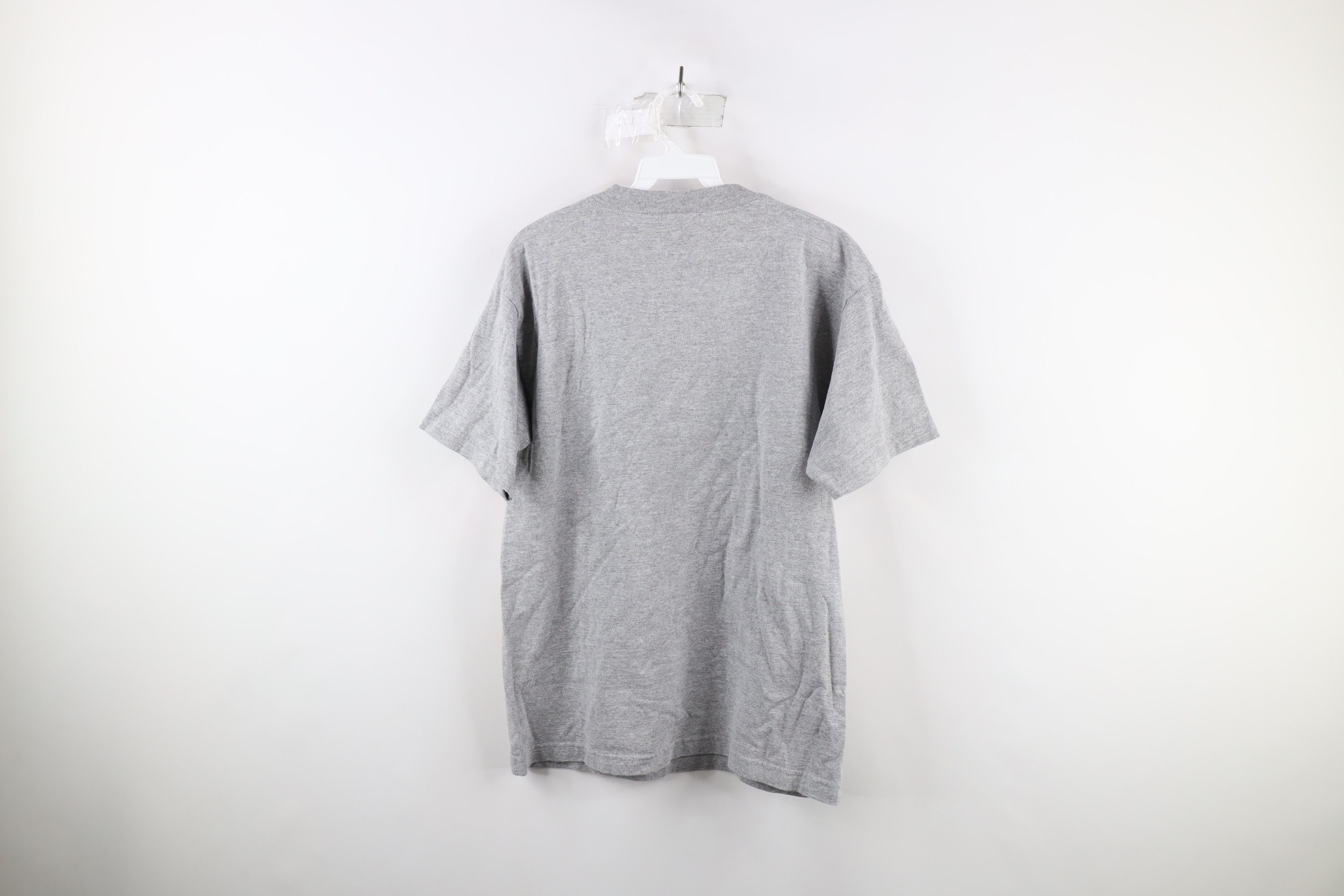 Vintage Vintage 90s Michigan State University Hockey T-Shirt Gray Size US M / EU 48-50 / 2 - 6 Thumbnail