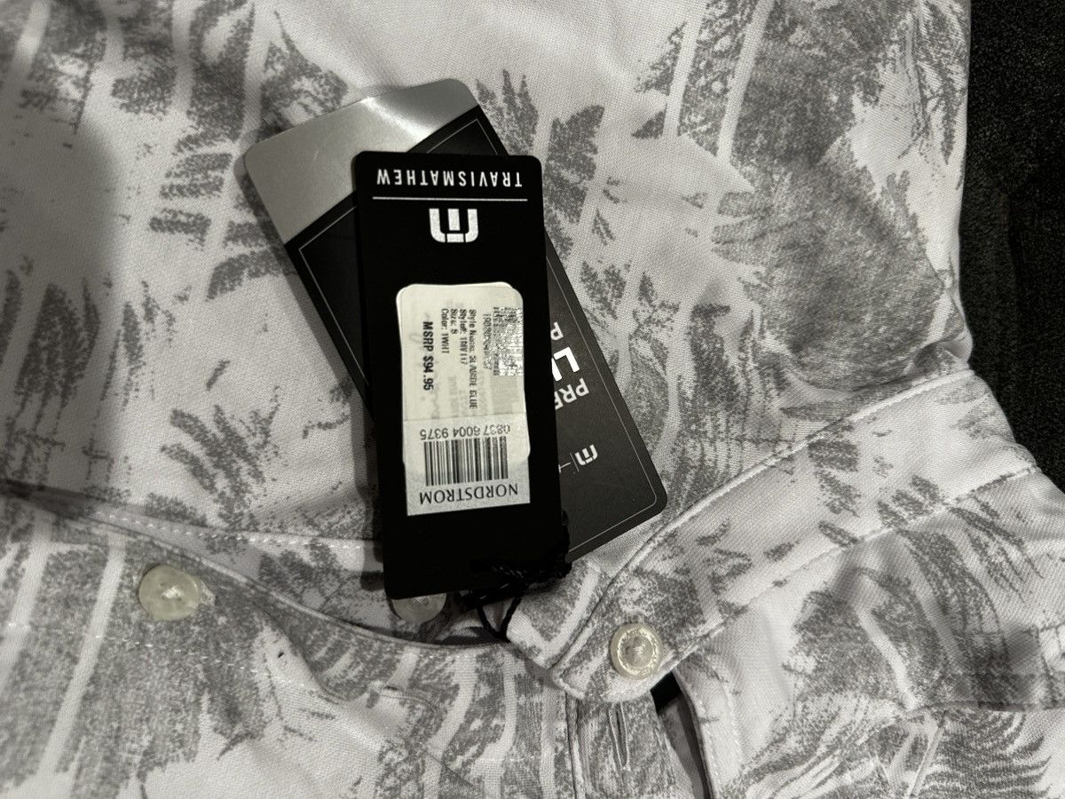 TravisMathew Travis Mathew grey and white polo Size US S / EU 44-46 / 1 - 2 Thumbnail