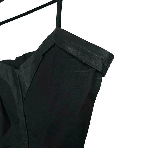 Tripp NYC Tripp NYC Daang Goodman Black Mini Dress Plus Sz 4X Faux Lea Size 4XL / US 24-26 - 3 Thumbnail