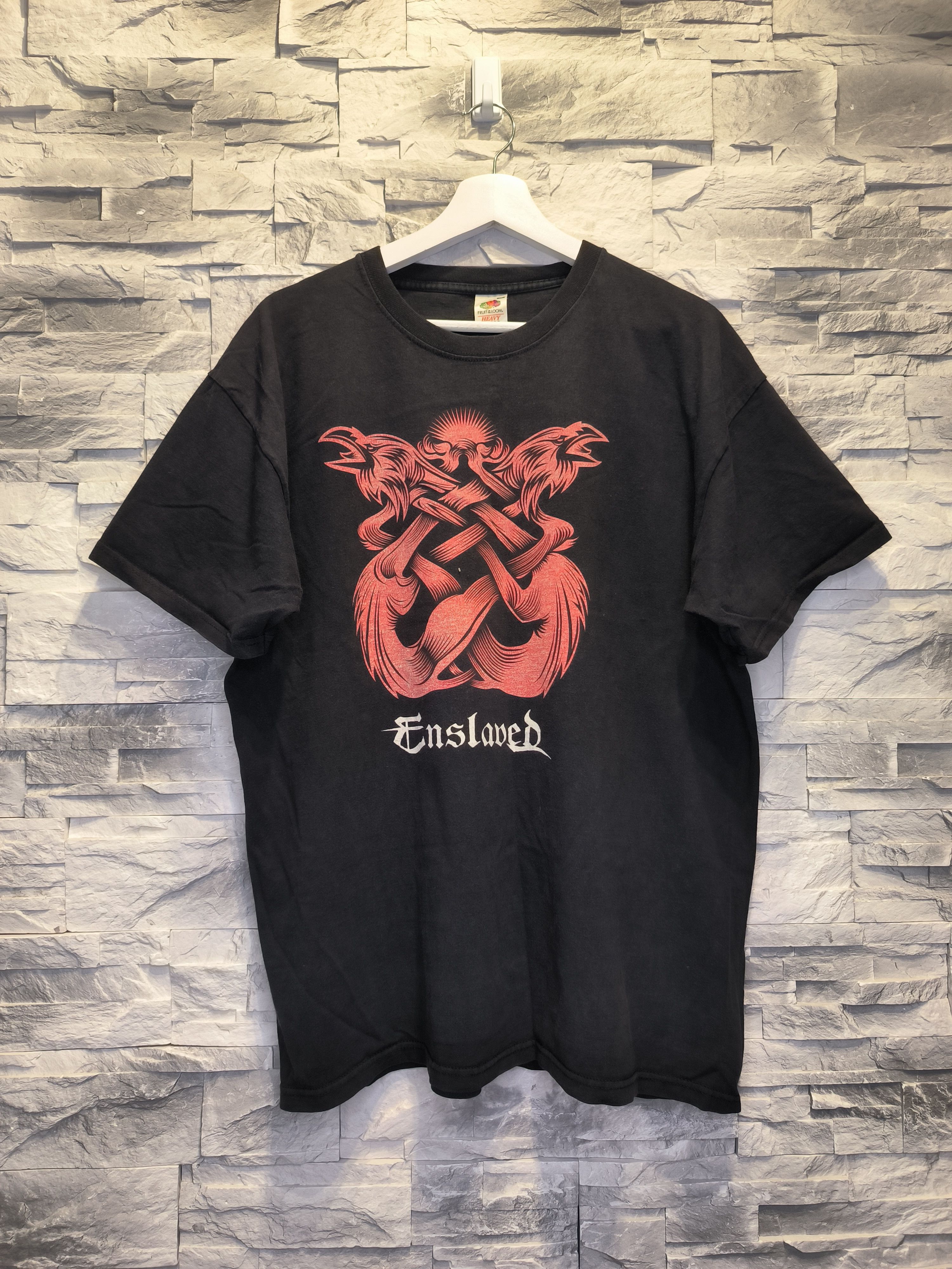 Band Tees × Vintage Vintage Enslaved T-Shirt Escape the Core Size US L / EU 52-54 / 3 - 1 Thumbnail