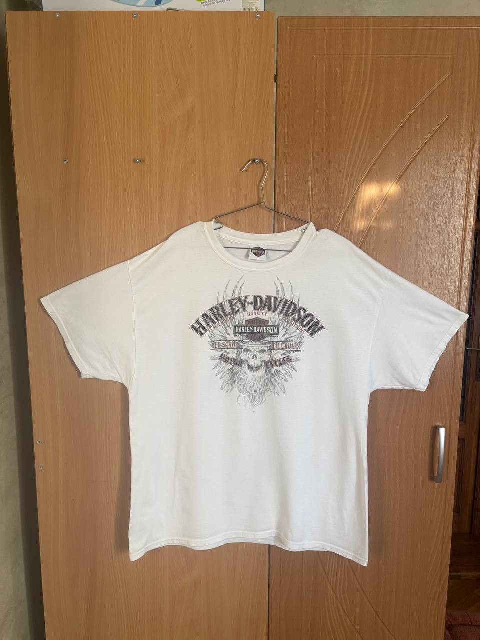 Harley Davidson Harley Davidson Motor Cycles XL White T Shirt Size US XL / EU 56 / 4 - 17 Thumbnail