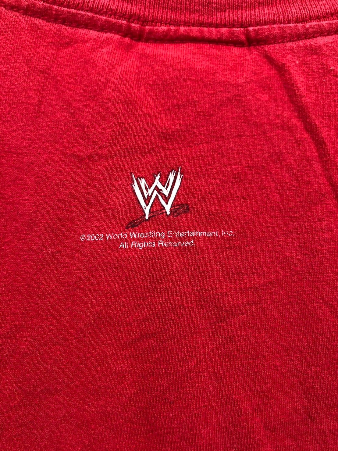 Vintage × WCW/nWo × WWE Vintage 2002's WWE "I Do It Till I'm Raw" Shirt BN Size US XXL / EU 58 / 5 - 4 Thumbnail