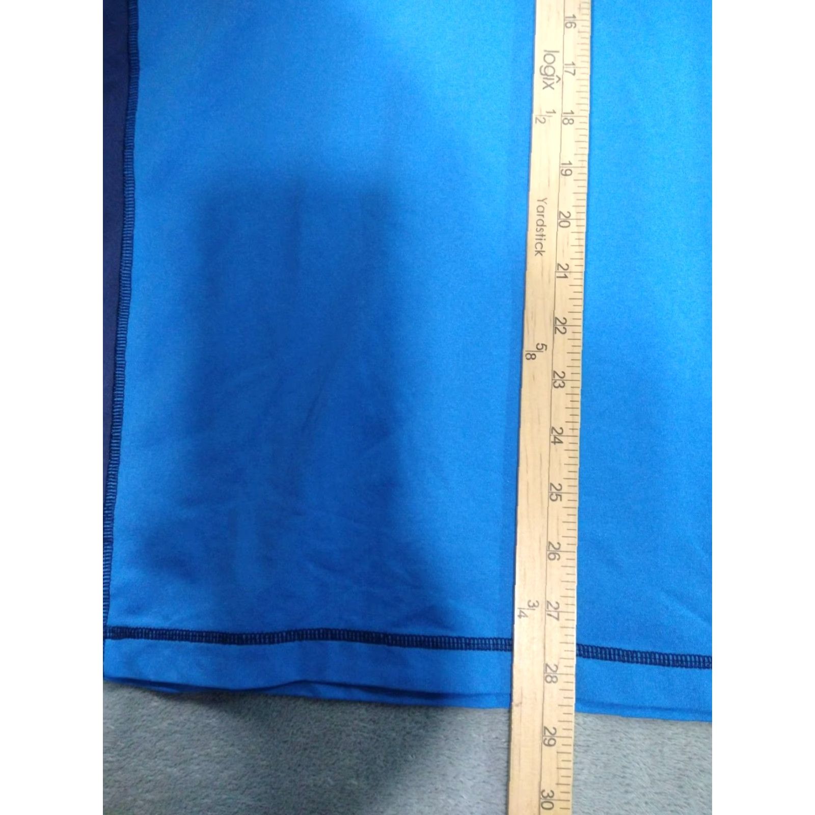 Vintage LL Bean Shirt Mens XL Blue Short Sleeve Crew Neck Slightly Fitted Performance Shirt Size US XL / EU 56 / 4 - 3 Thumbnail