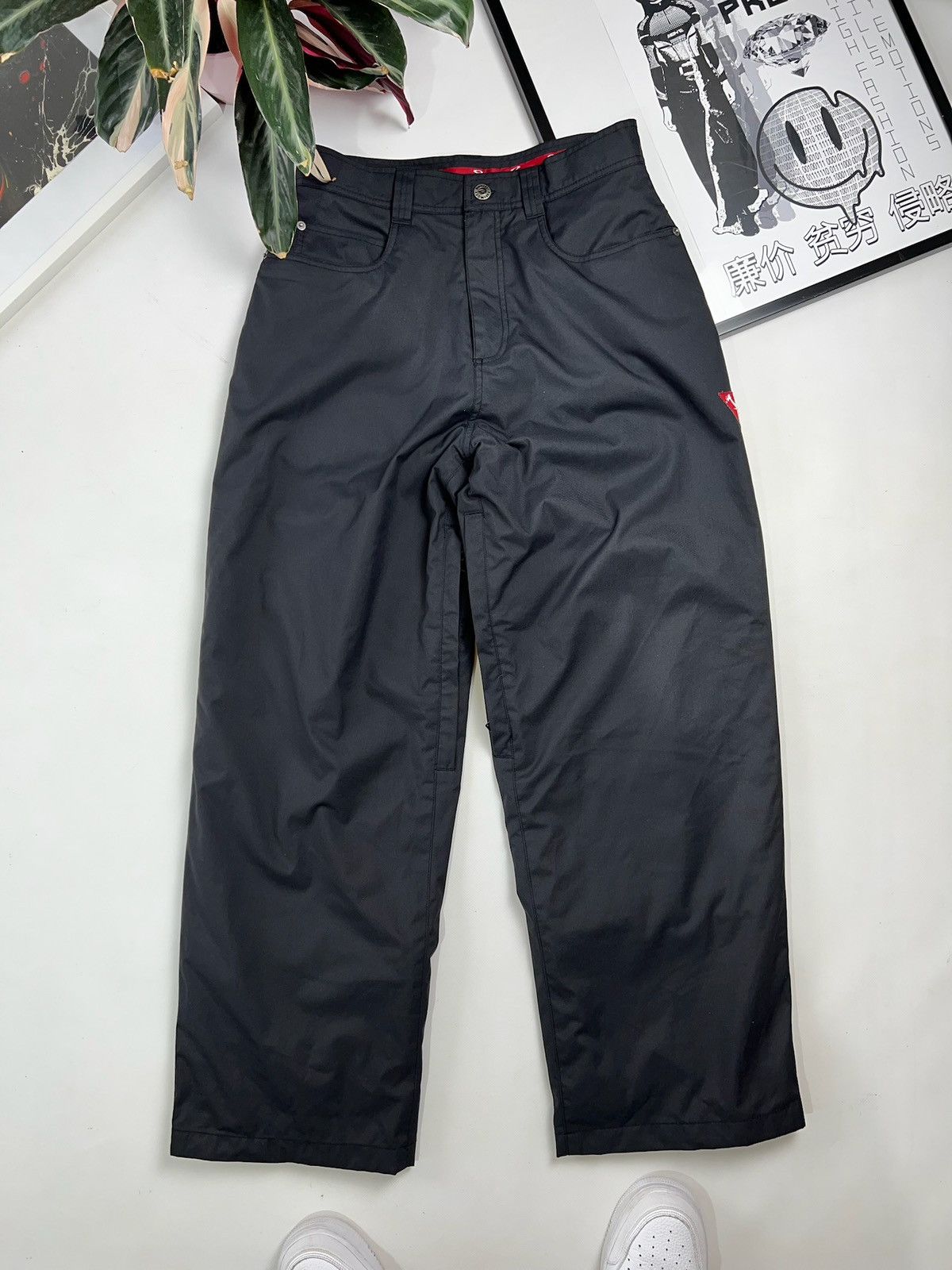Pre-owned Oakley X Outdoor Life Oakley Ski Pants Hiking Trekking In Black