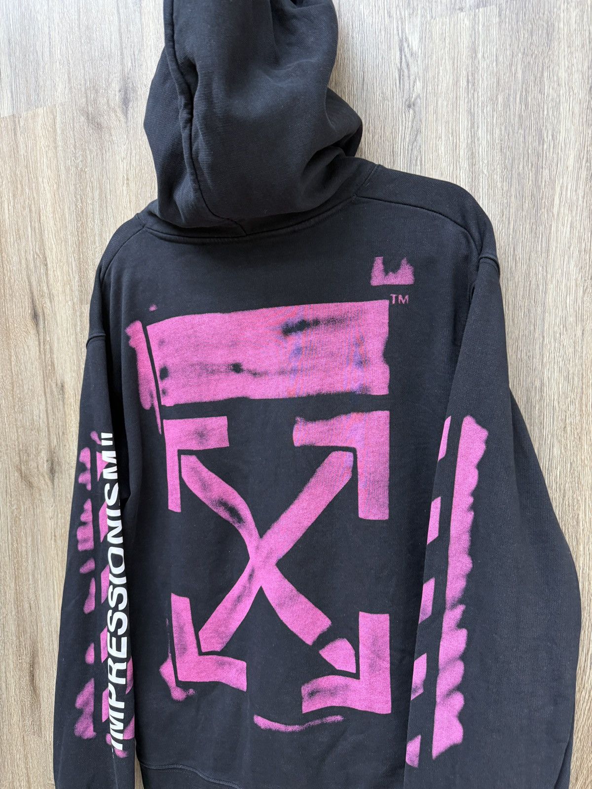 Off-White Off White Impressionism Hoodie Size US L / EU 52-54 / 3 - 9 Thumbnail