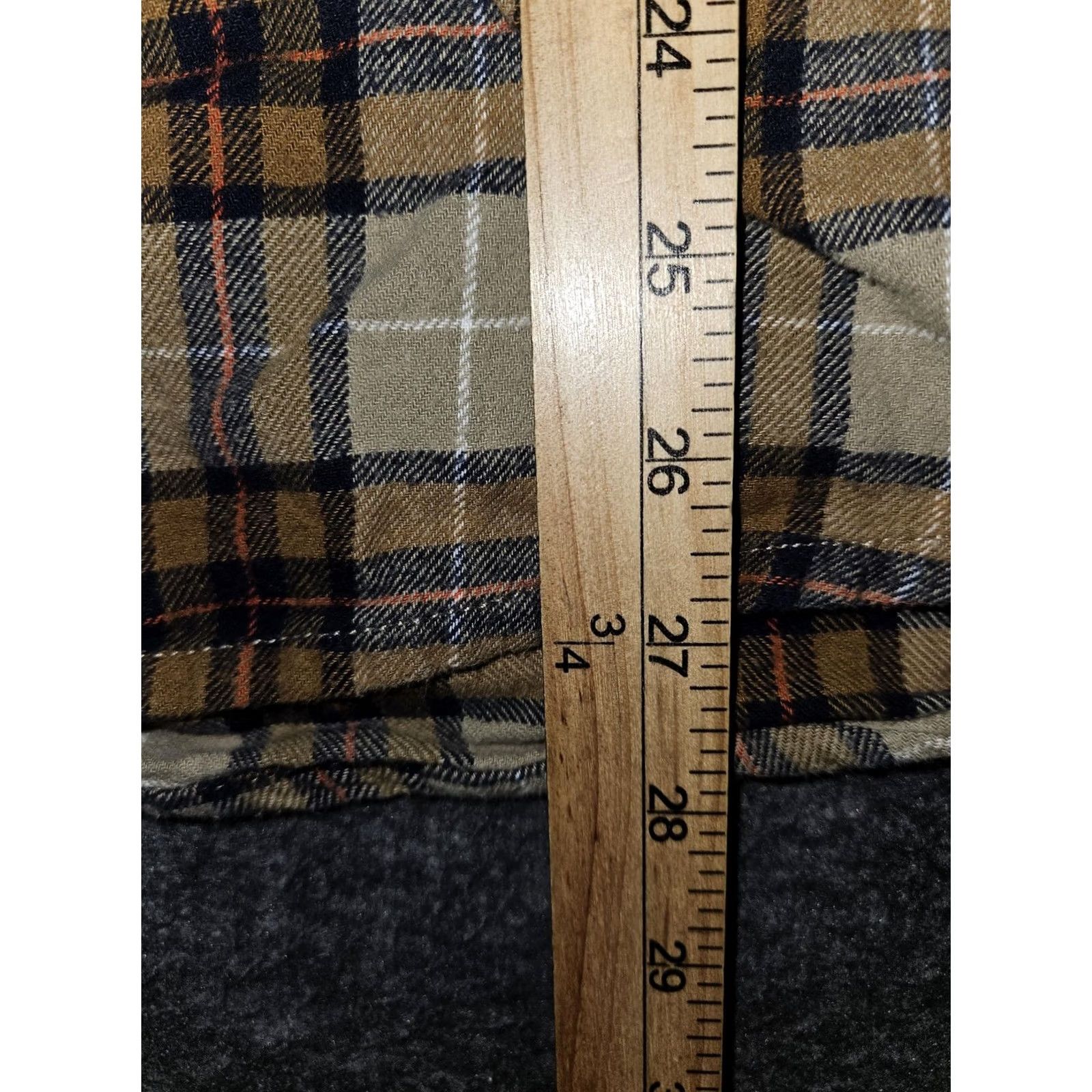 Eddie Bauer Eddie Bauer Shirt Mens 2XL Beige Plaid Flannel Button Front Long Sleeve Casual Size US XXL / EU 58 / 5 - 4 Thumbnail