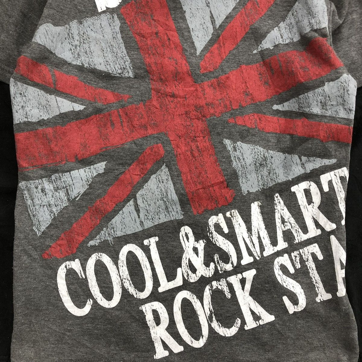 20471120 Grunge Batsu Studio Union Jack Skulls Lgb Style Fur Hoodie Size US S / EU 44-46 / 1 - 12 Thumbnail