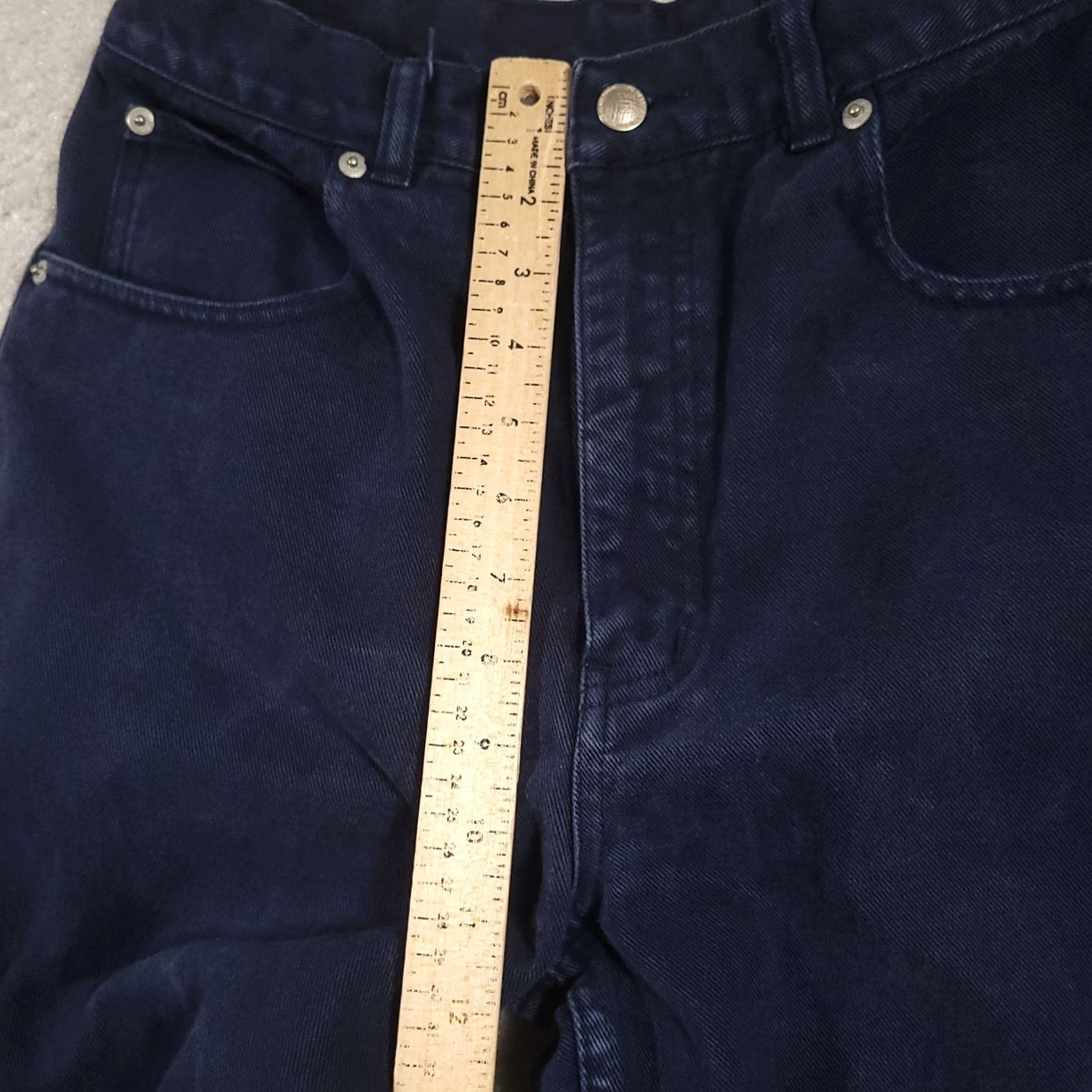 Vintage VINTAGE Lawman Womens High Rise Blue Denim Jeans Size 13 Western Hemmed 5-Pocket Design Straight 90s Cowgirl Retro Jeans Size 34" / US 12 / IT 48 - 6 Thumbnail