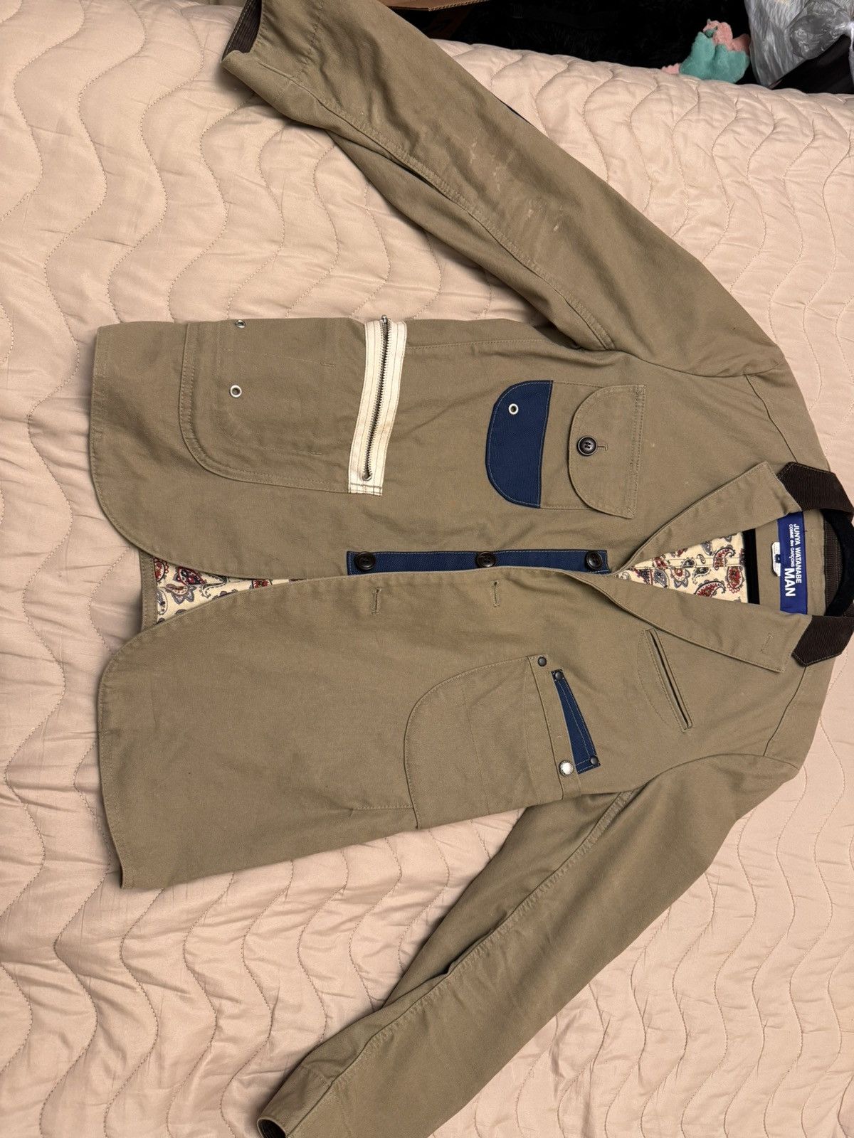 Junya Watanabe Junya watanabe & Comme des Garcons vintage blazer Size 48S - 2 Thumbnail