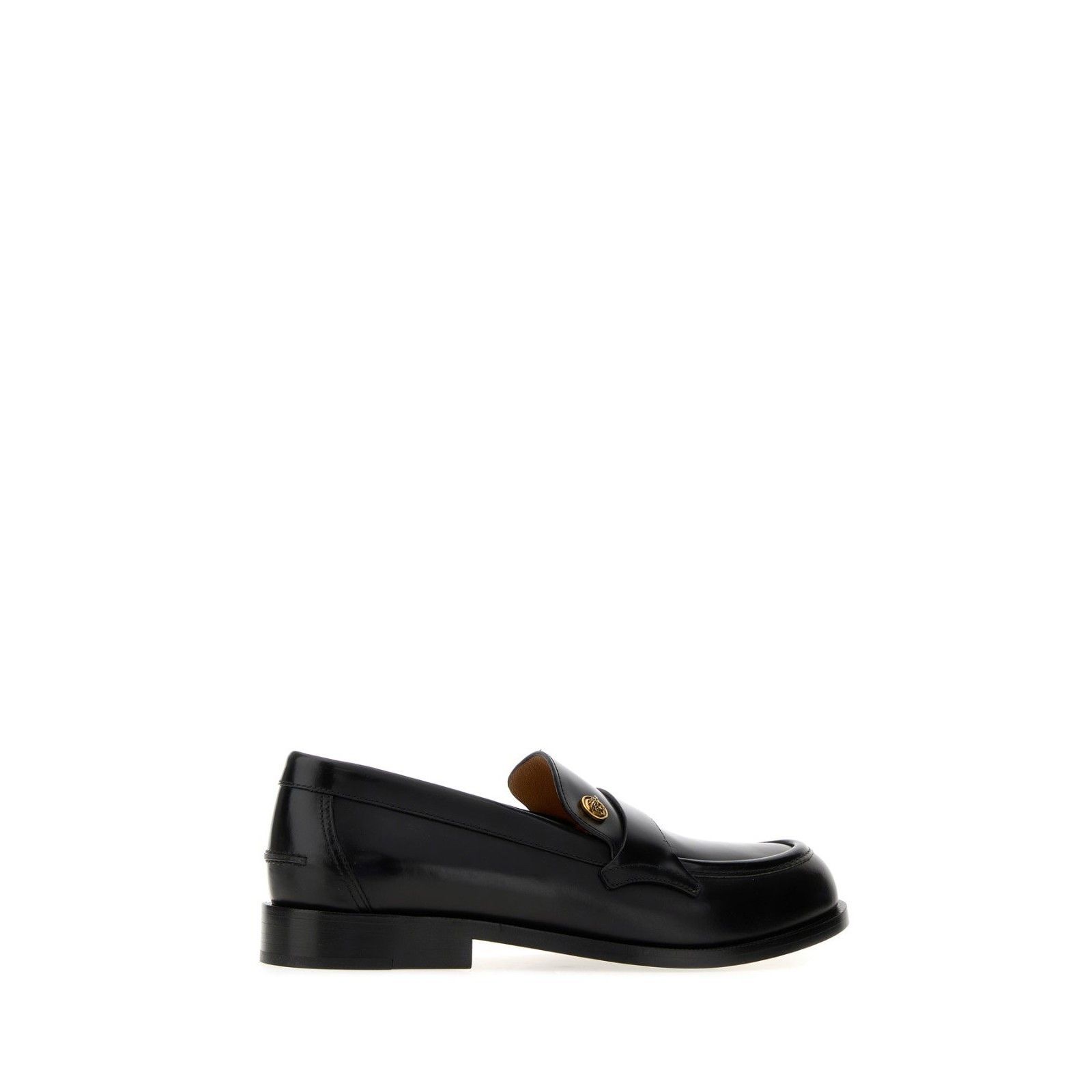 Versace VERSACE Black Leather Loafers New & Authentic (Men's size:US Size US 9.5 / EU 42-43 - 3 Thumbnail