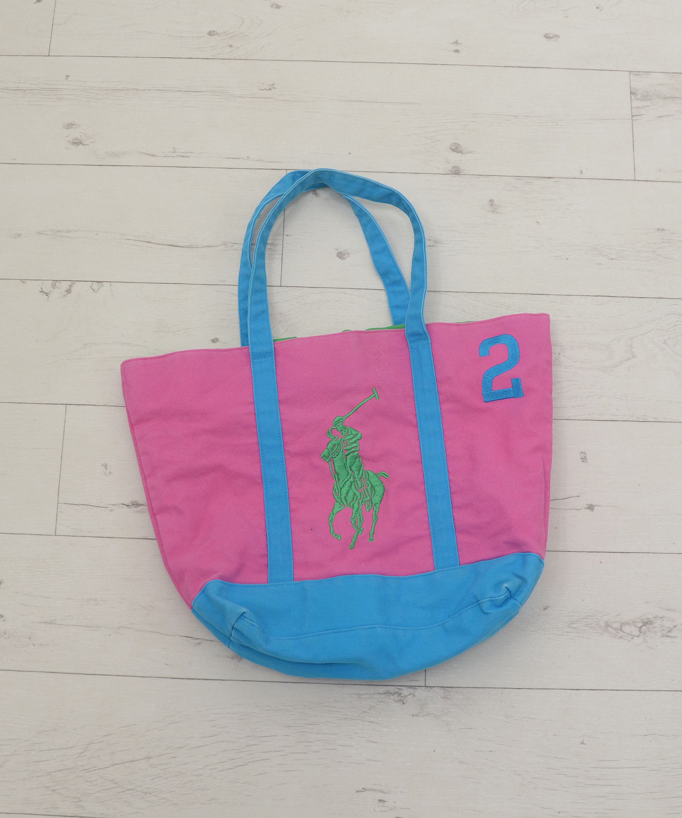 Polo Ralph Lauren Polo Ralph Lauren Tote Bag RL Navy Market Shopper Big ponny Size ONE SIZE - 1 Thumbnail
