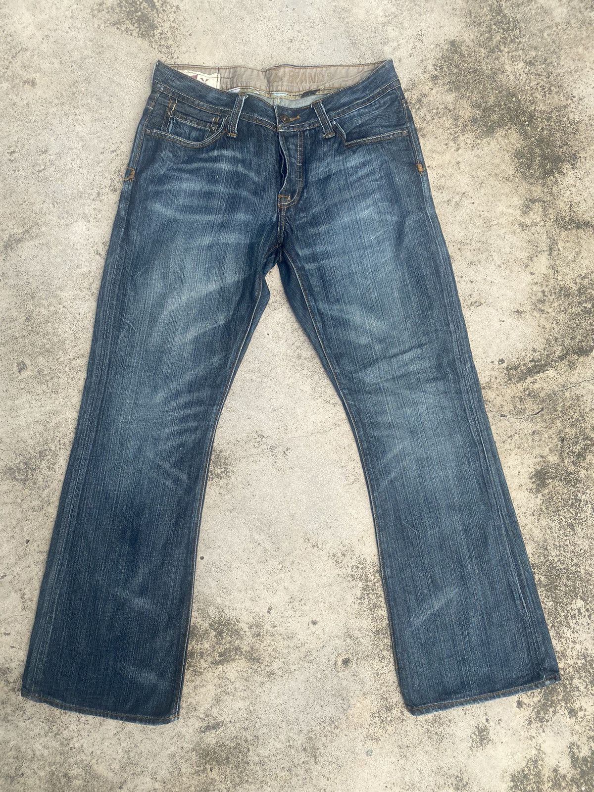 Japanese Brand Flare Jeans Z Clawmark Bootcut Size US 32 / EU 48 - 3 Thumbnail