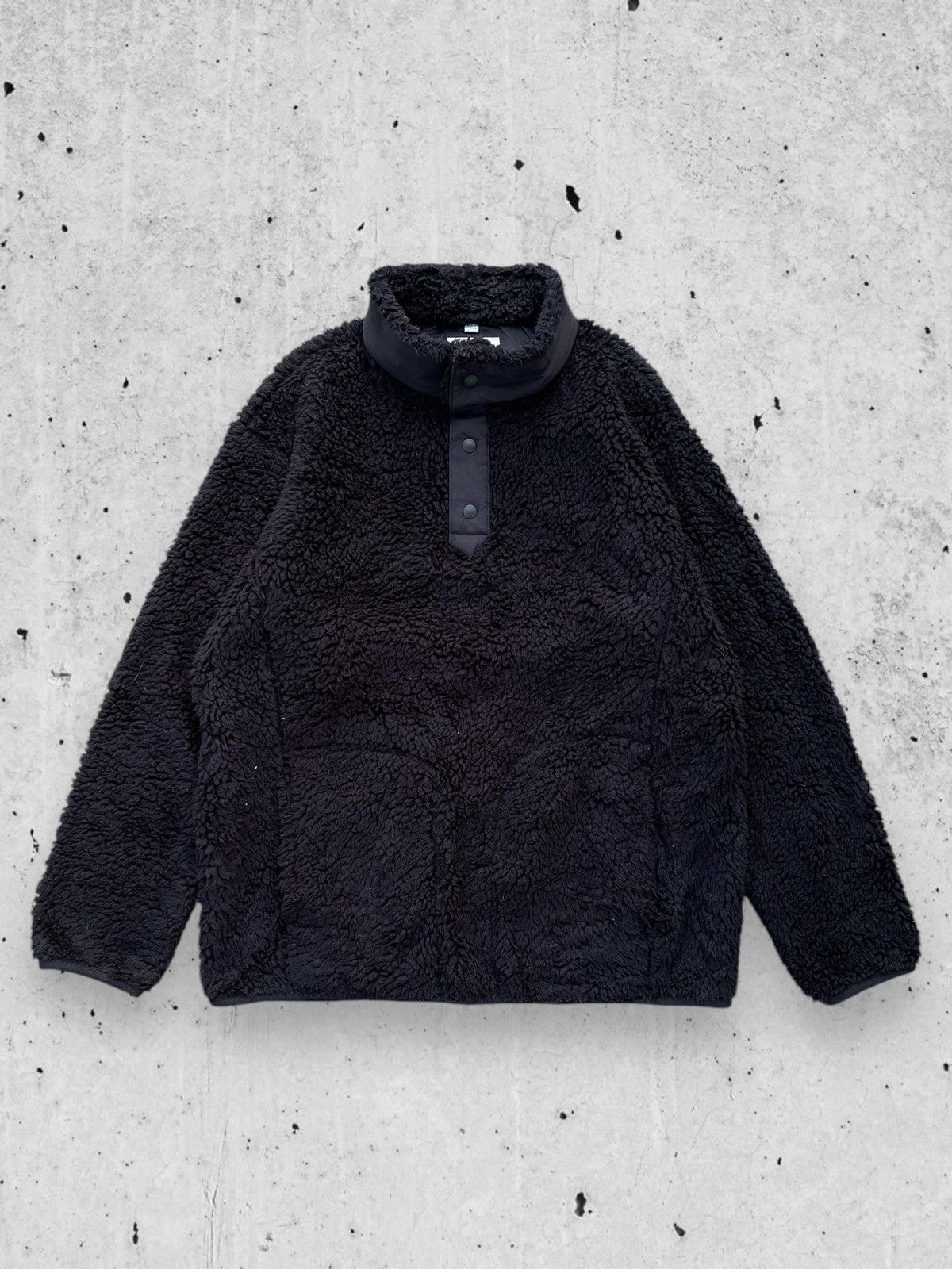 White Mountaineering 🔥 White Mountaineering x Uniqlo Fleece Oversized Pullover Size US S / EU 44-46 / 1 - 3 Thumbnail