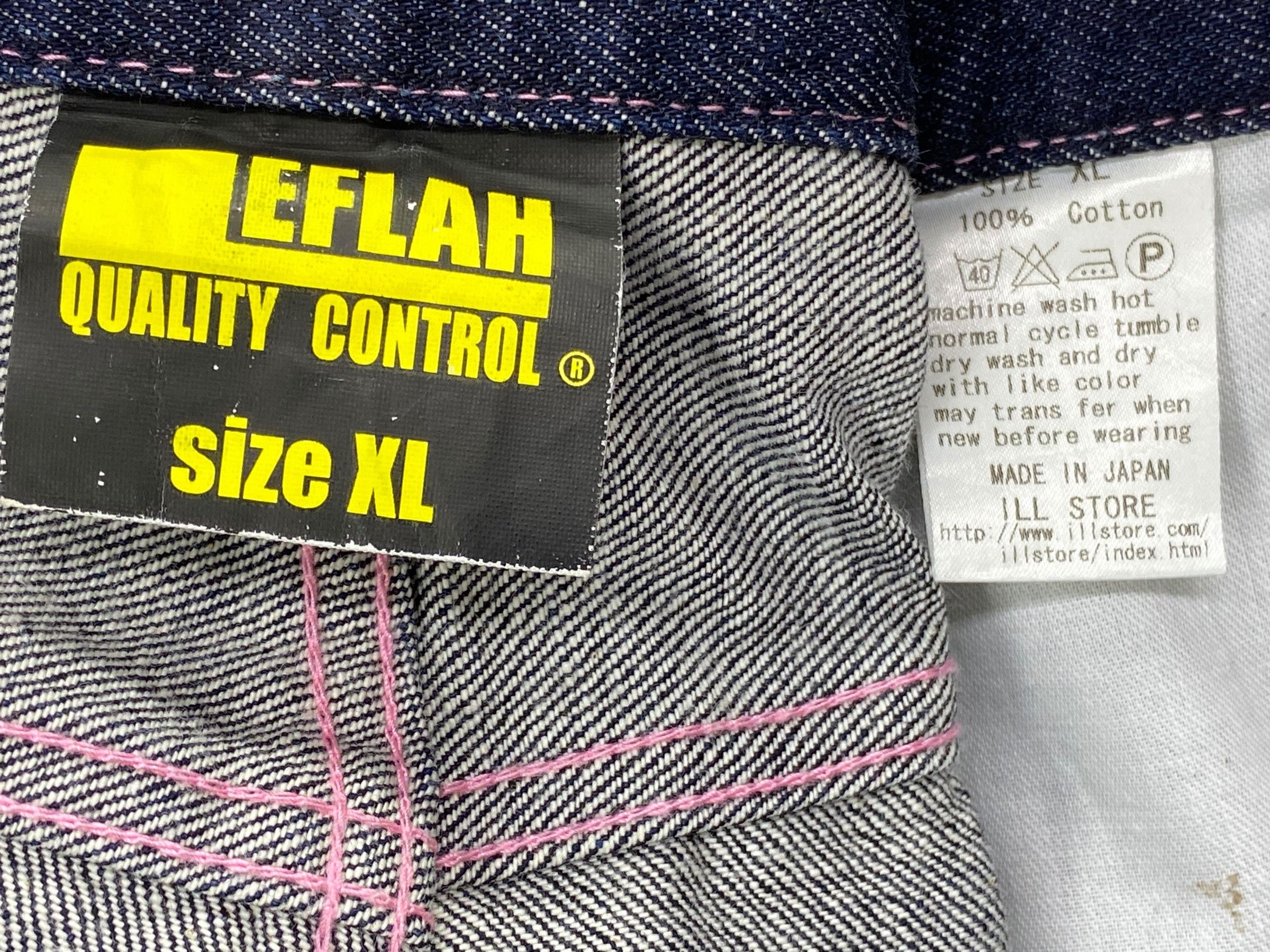 Sean John Efflah Hip Hop Skateboard Jeans Embroided Baggy Jeans Size US 34 / EU 50 - 9 Thumbnail