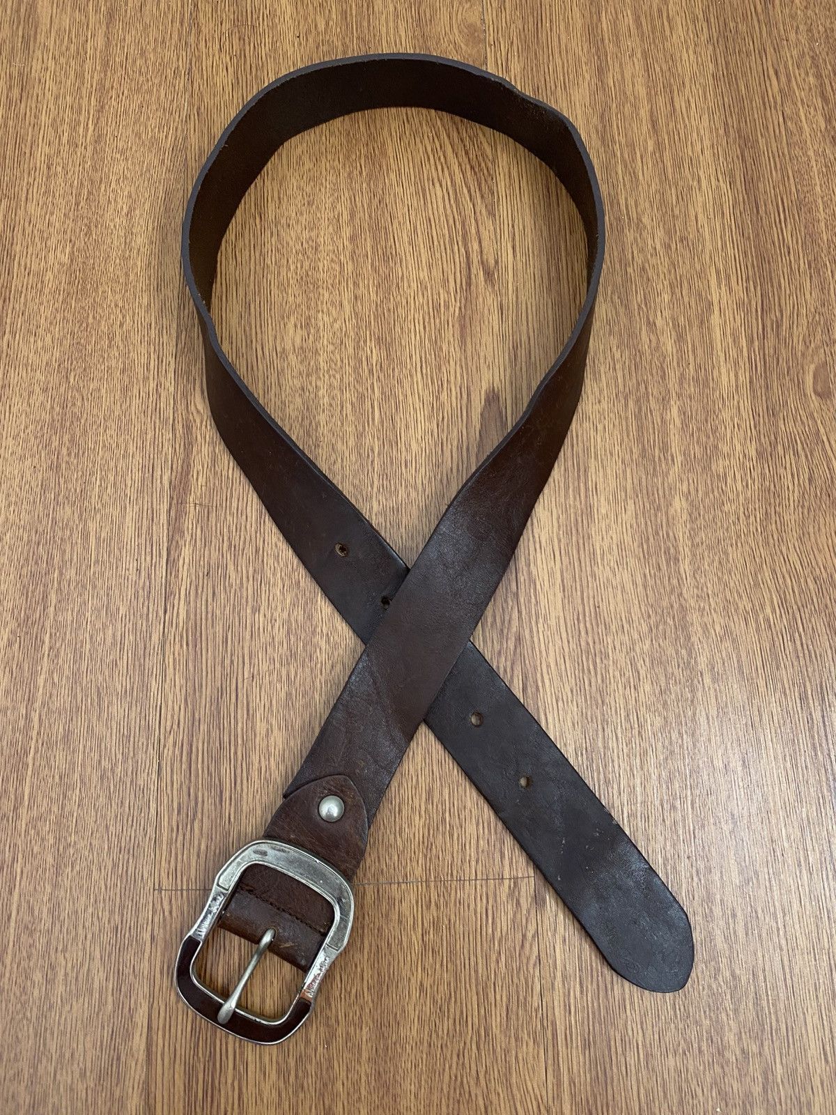 Japanese Brand Numbe (N)ine Leather belt Size ONE SIZE - 1 Thumbnail