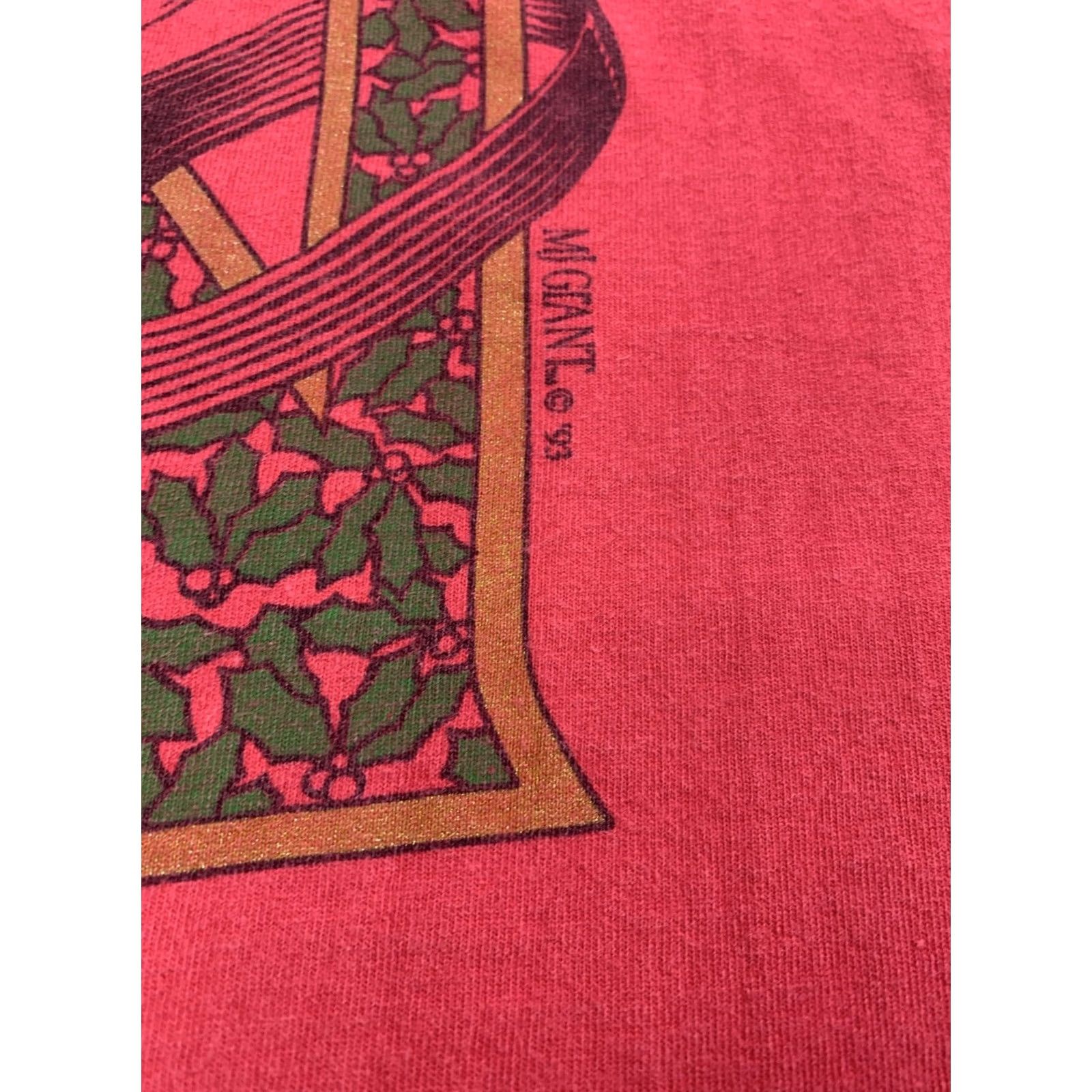 Vintage VINTAGE 1993 MJ Grant Nutcracker Nightshirt Red Womens Christmas Ballet Slipper Short Sleeve Round Neck Cotton L Size L / US 10 / IT 46 - 4 Thumbnail