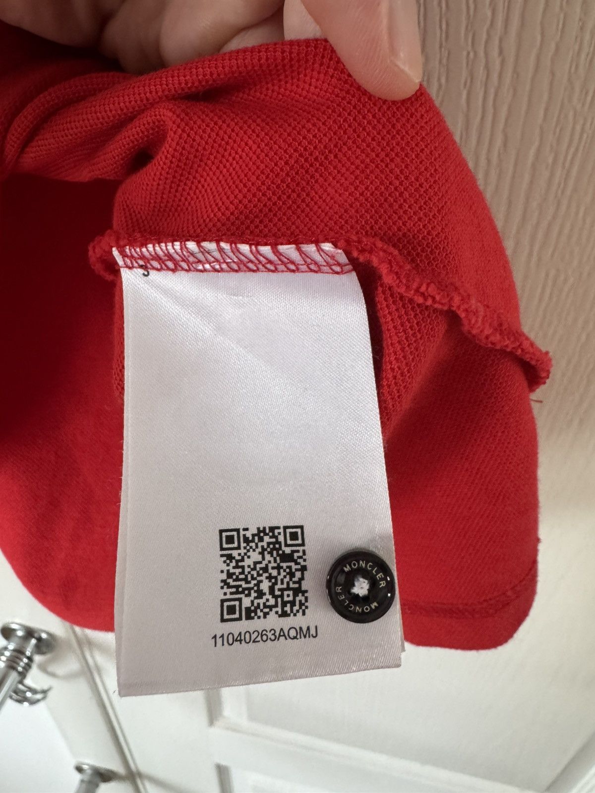 Vintage Moncler Base Polo Shirt Size US L / EU 52-54 / 3 - 5 Thumbnail
