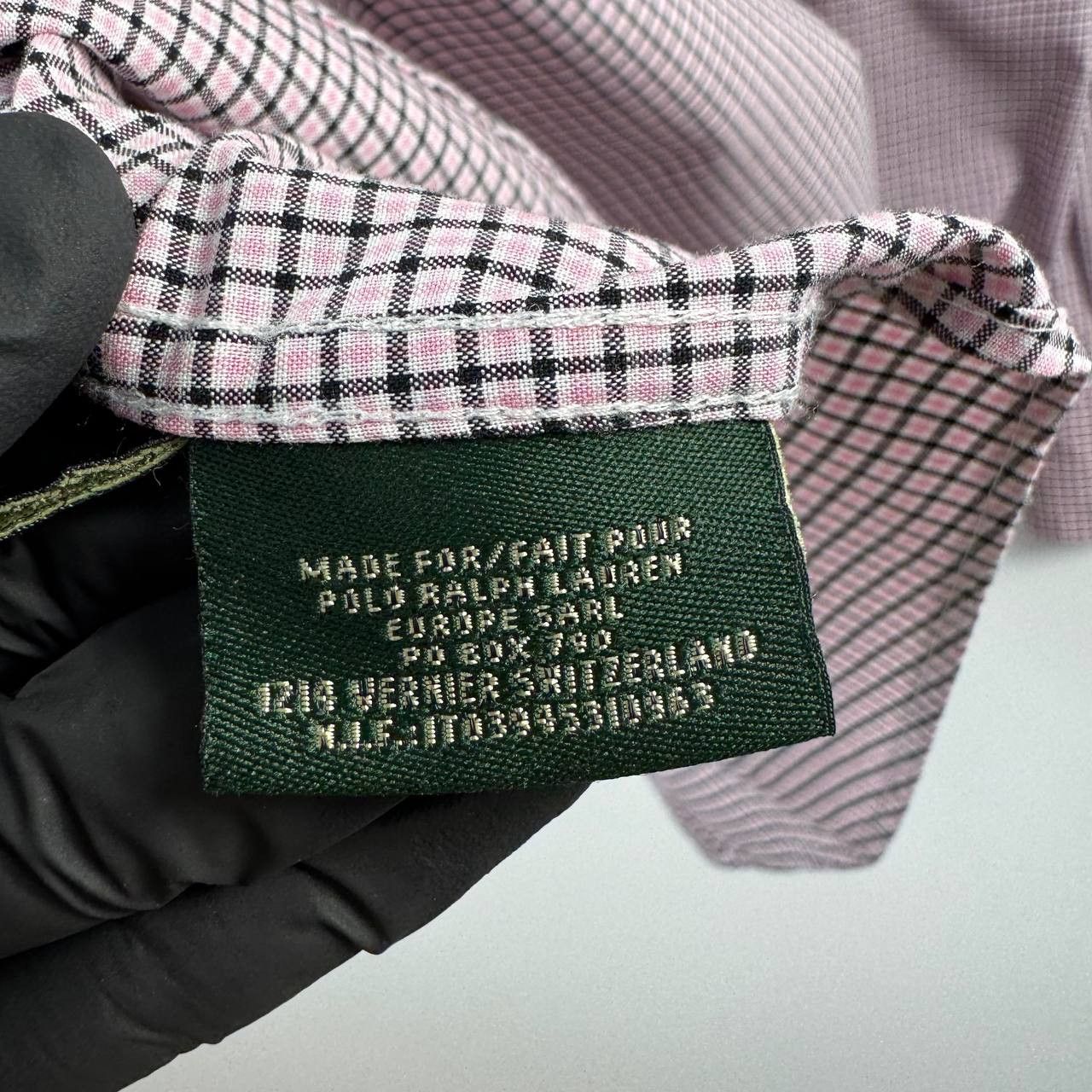 Ralph Lauren Ralph Lauren Non Iron Shirt Pink Check Mens Size 16 40/41 Size US L / EU 52-54 / 3 - 9 Thumbnail