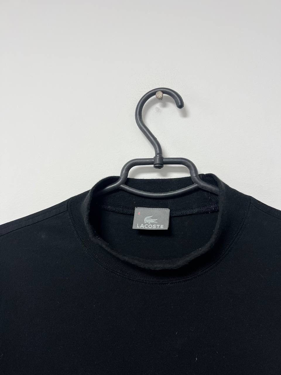 Lacoste Vintage Lacoste Classic long sleeve Sweater Black Luxury 4/M Size US M / EU 48-50 / 2 - 5 Thumbnail