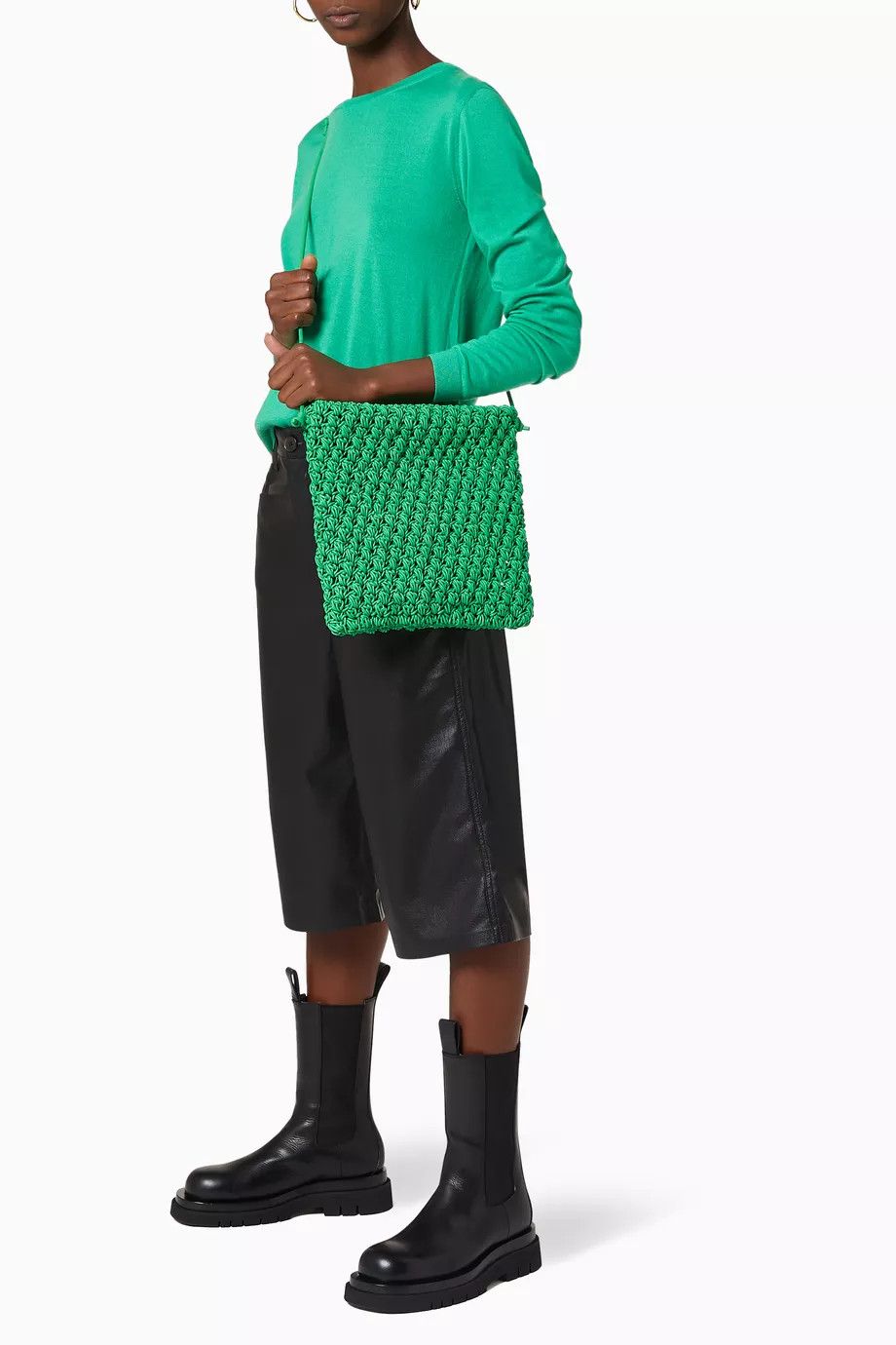 Bottega Veneta o1loc1c0824 Size: OS / Shoulder Bag in Green Size ONE SIZE - 6 Thumbnail