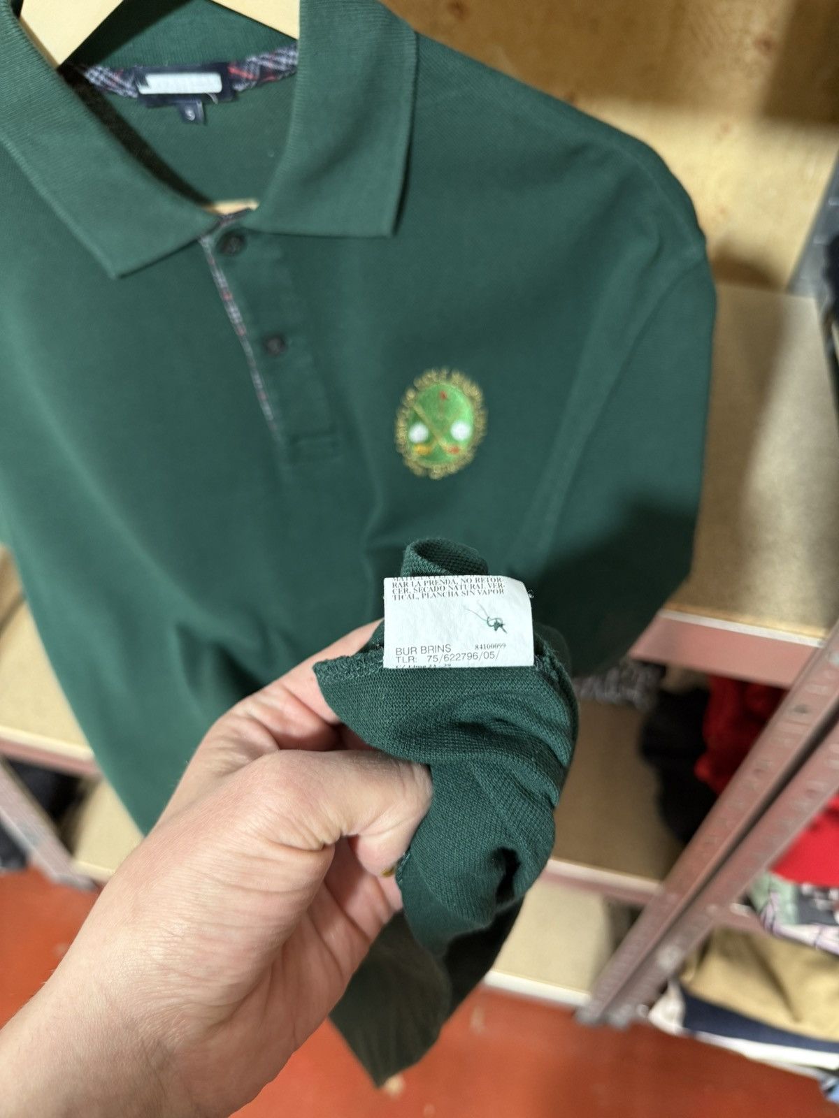 Burberry Luxury Burberry Campo De Golf Maspalomas Polo T-Shirt Size US XL / EU 56 / 4 - 7 Thumbnail