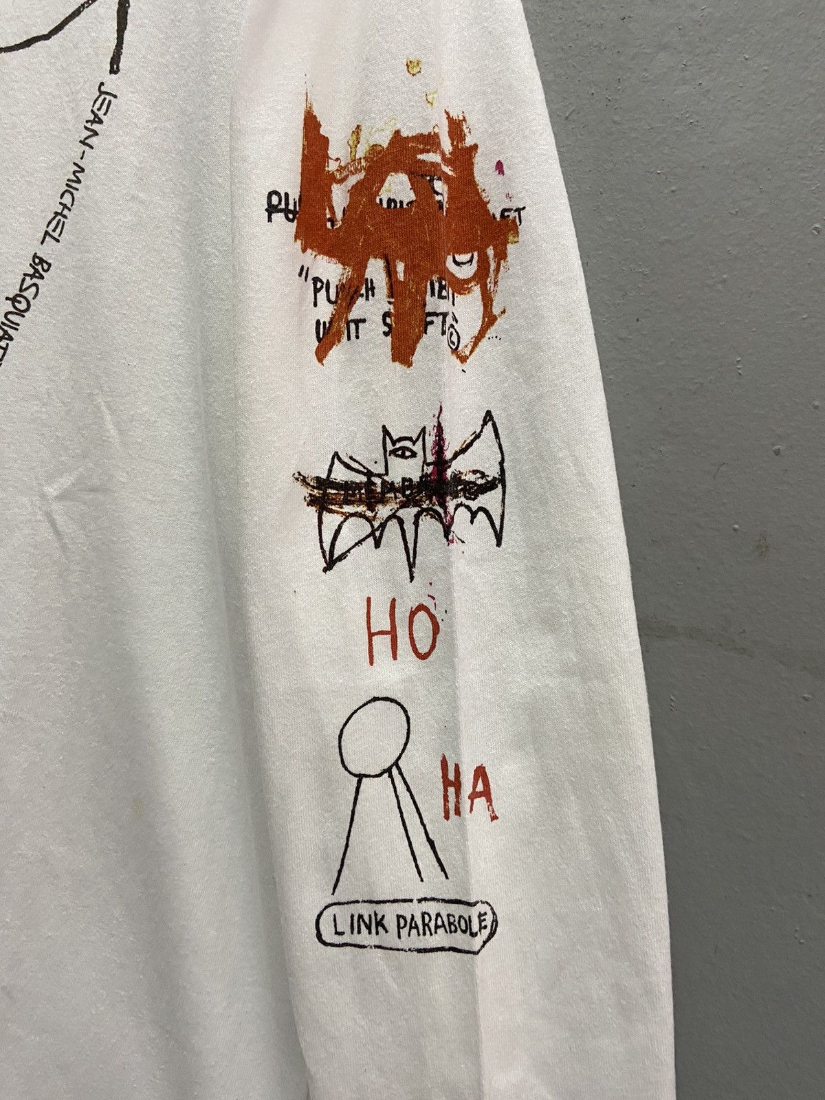 Uniqlo JEAN MICHEL BASQUIAT BAT MEMBER SPRZNY LONG SLEEVE Size US XL / EU 56 / 4 - 3 Thumbnail