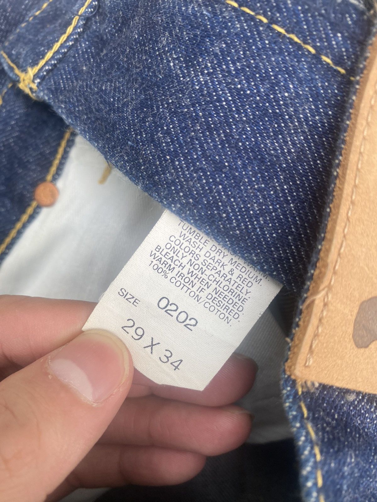 Japanese Brand × Lee × Vintage Flare Jeans Lee Sanforized Shrunk Bootcut Size US 29 - 24 Thumbnail