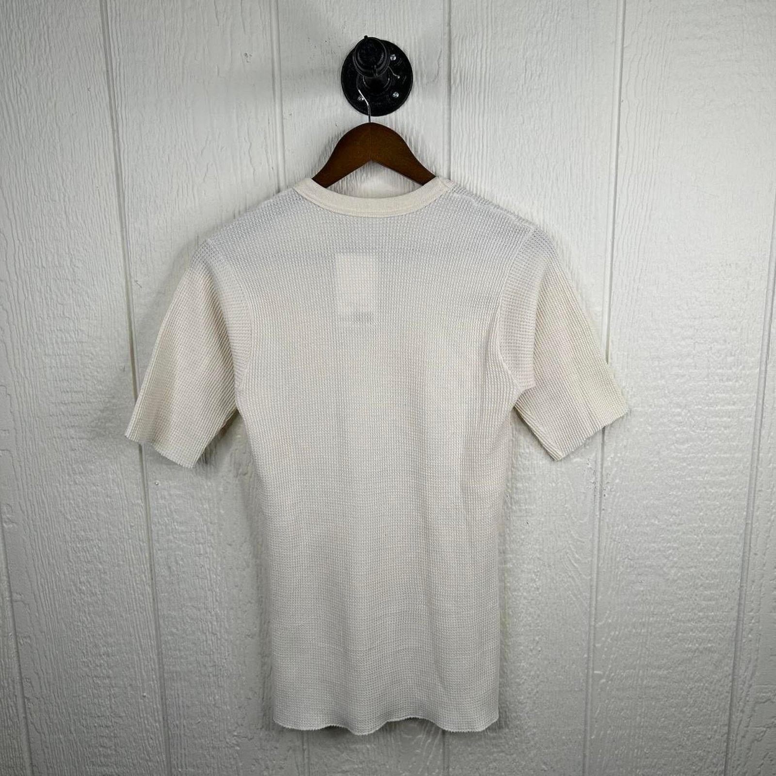 Hanes Vintage 80’s Winter Thermal Short Sleeve Tee Size Medium Size US M / EU 48-50 / 2 - 3 Thumbnail