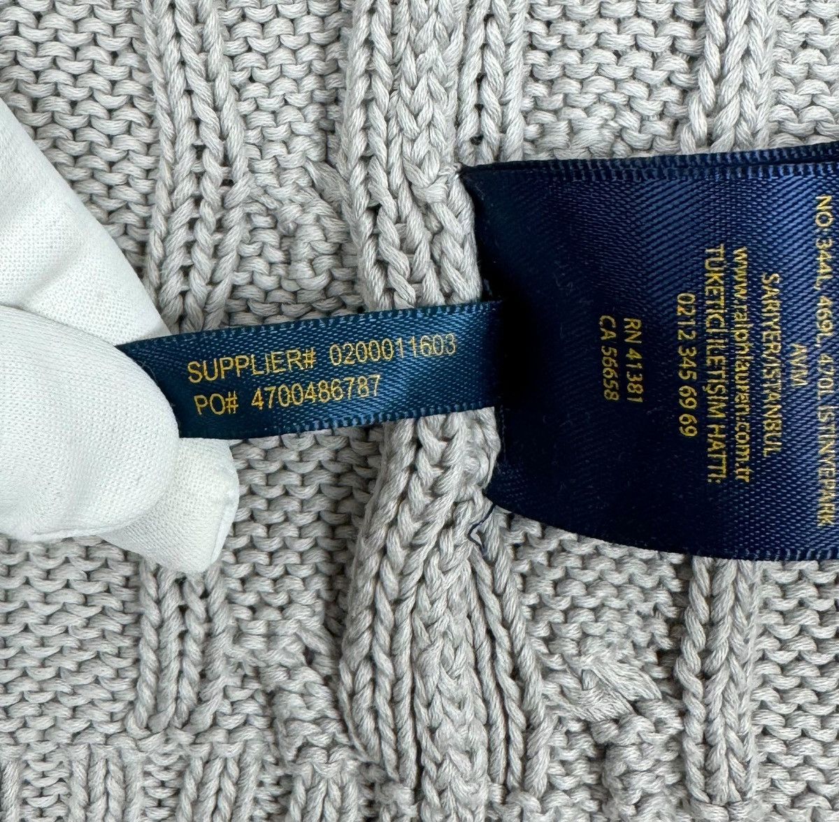 Polo Ralph Lauren Polo Ralph Lauren Cable Knit Cotton Sweater size XS Size XS / US 0-2 / IT 36-38 - 9 Thumbnail
