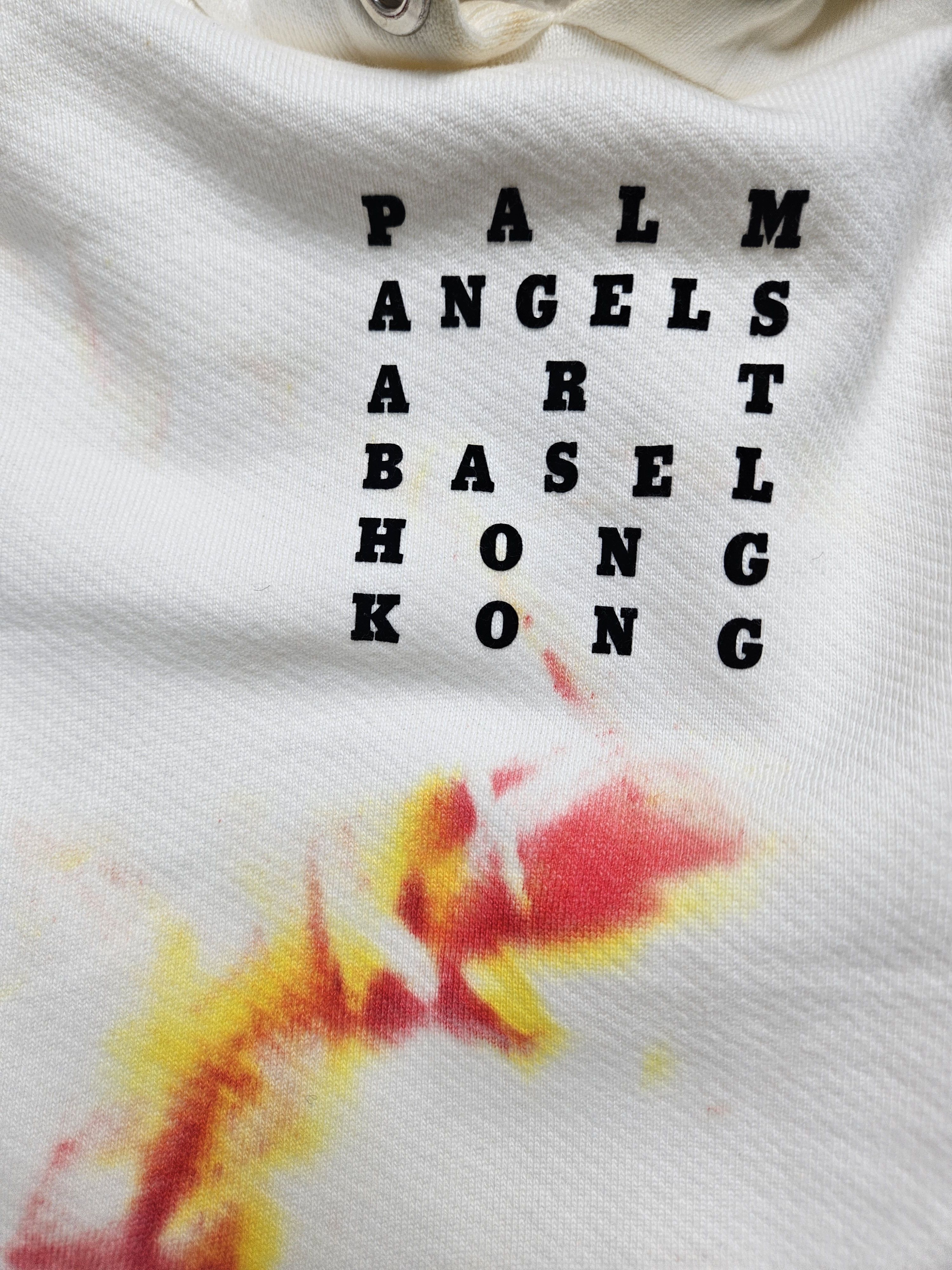 Palm Angels Palm Angels "ART BASEL HONG KONG" Tie-dye Hoodie Size US S / EU 44-46 / 1 - 6 Thumbnail