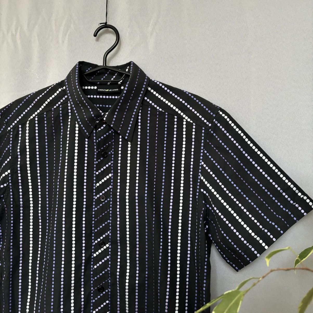 DKNY Dkny shirt luxury black medium vintage Size US M / EU 48-50 / 2 - 1 Thumbnail