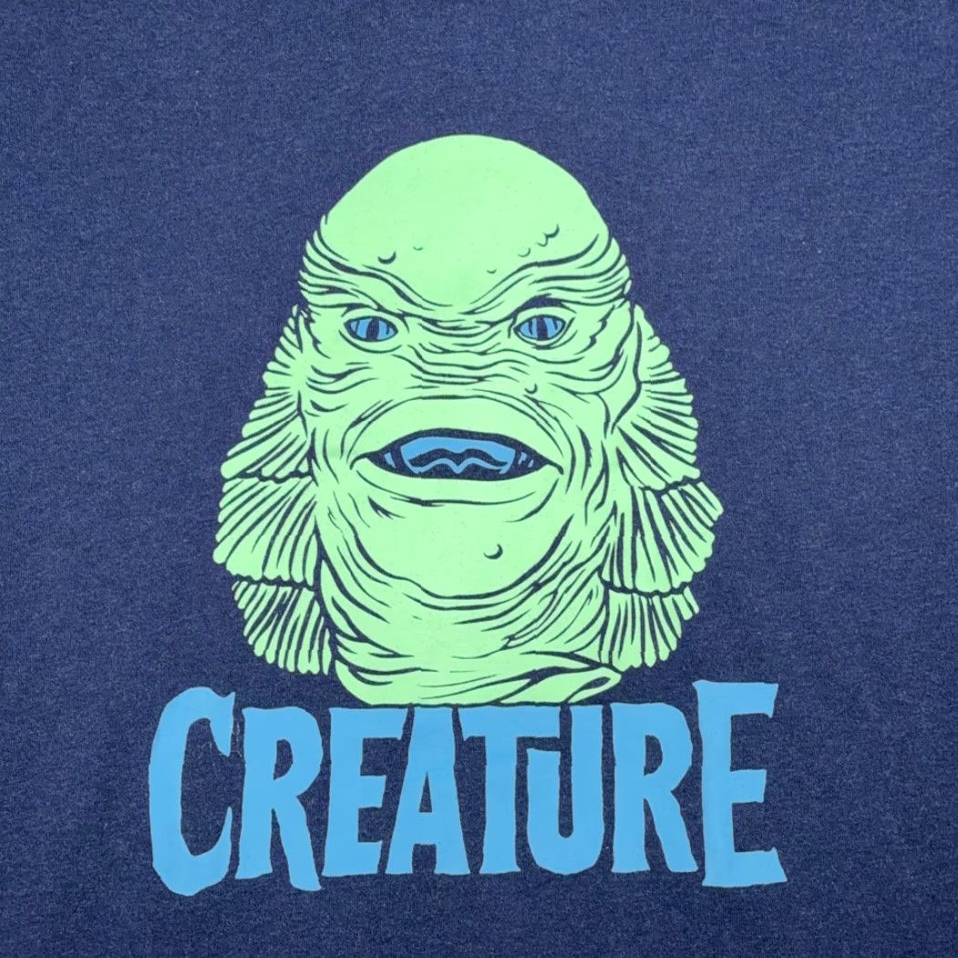 Vintage VINTAGE Creature Black Lagoon Sweater Womens XL Blue Hoodie Universal Monsters Size XL / US 12-14 / IT 48-50 - 5 Thumbnail