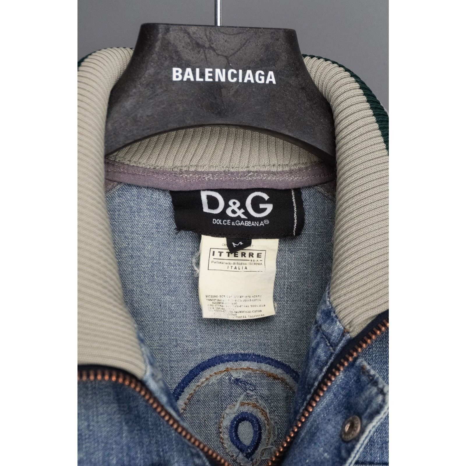 Dolce & Gabbana Vintage archive dolce gabbana big back dg logo denim jacket Size US M / EU 48-50 / 2 - 11 Thumbnail