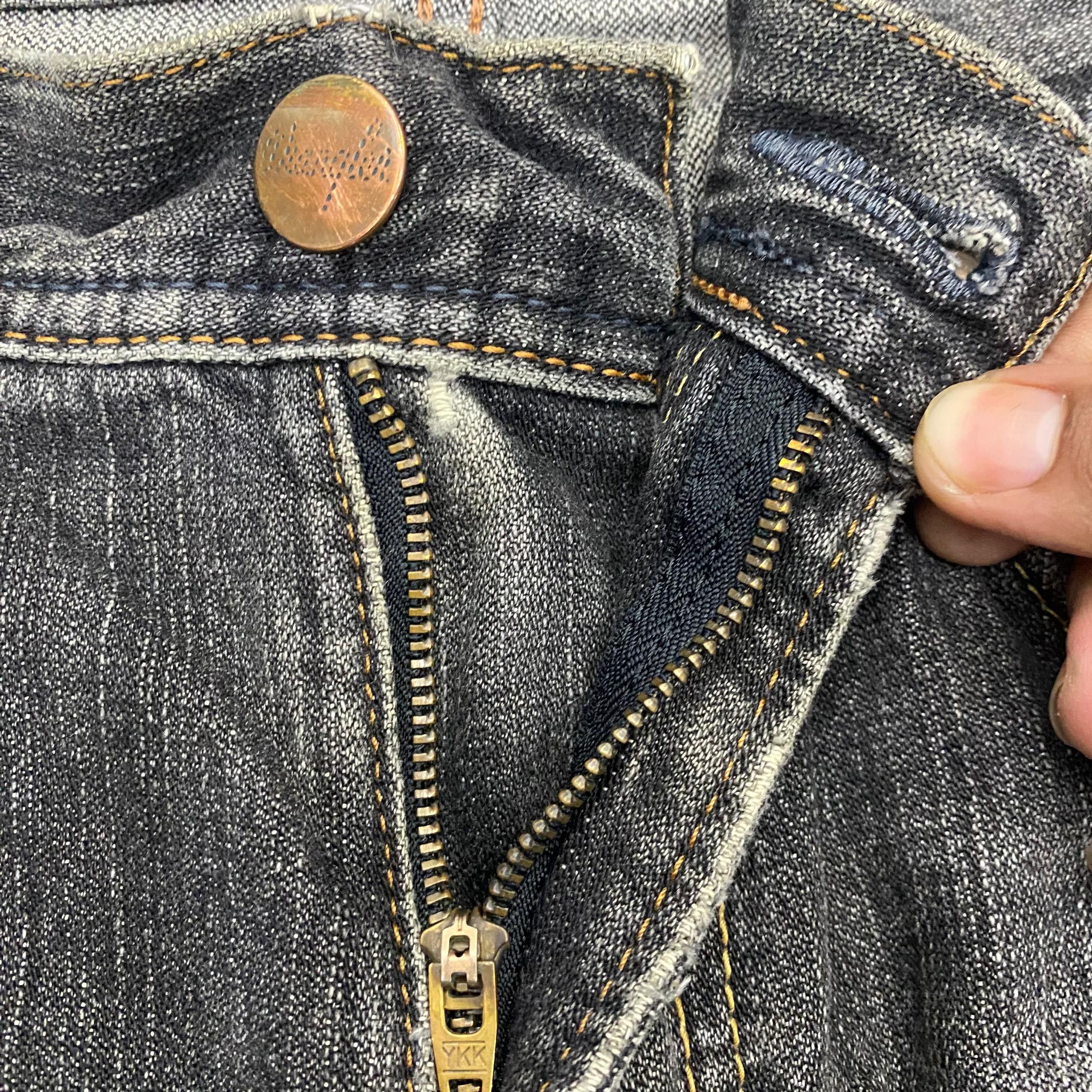 Japanese Brand 💥Best Offer💥Vintage Wrangler Distressed Denim Size US 30 / EU 46 - 13 Thumbnail